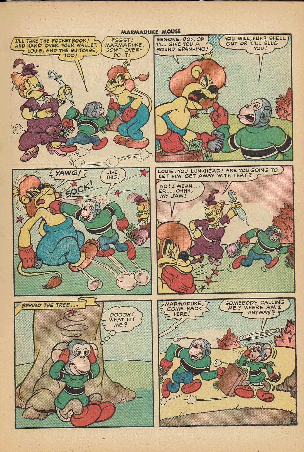 Read online Marmaduke Mouse comic -  Issue #58 - 7