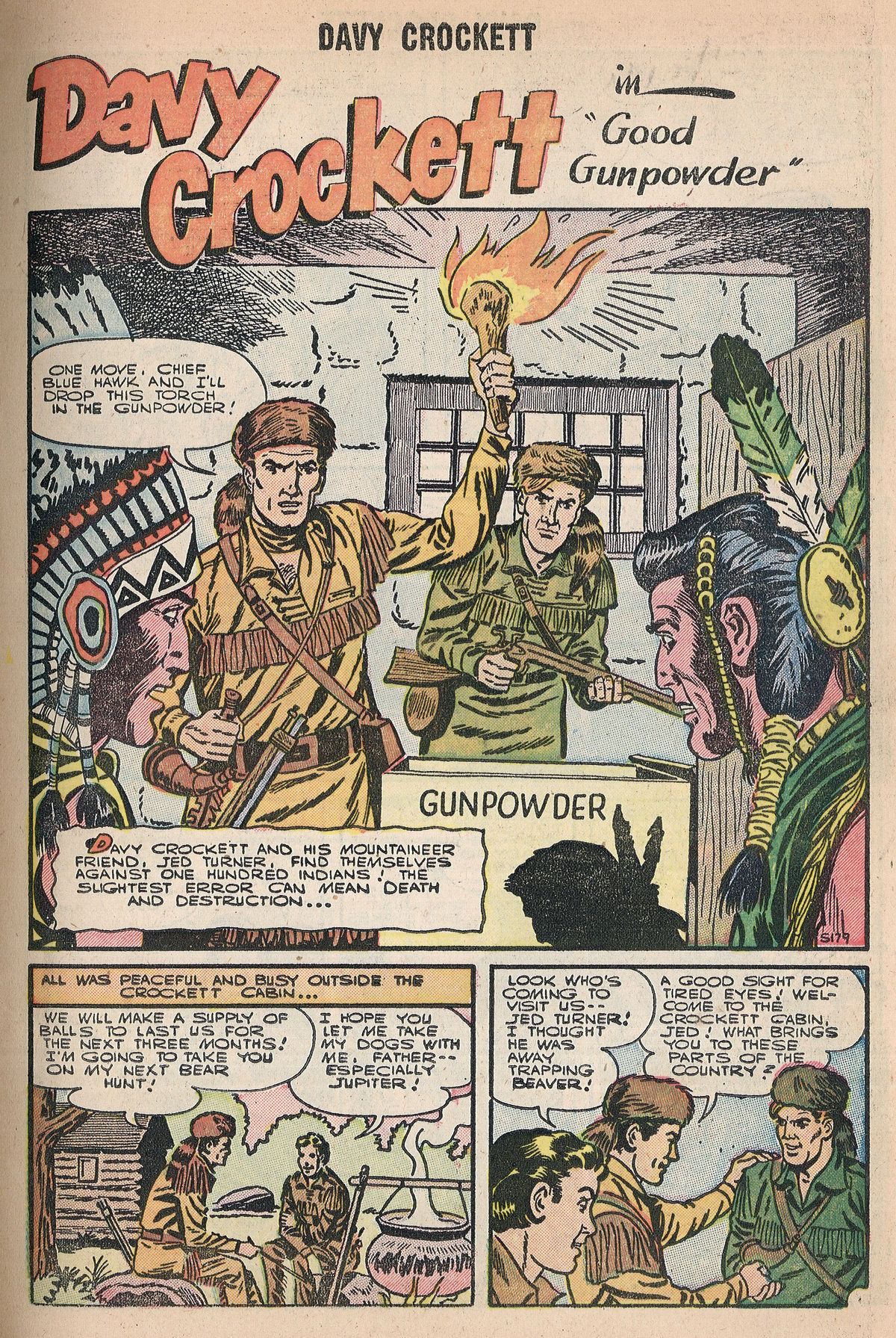 Read online Davy Crockett comic -  Issue #4 - 3