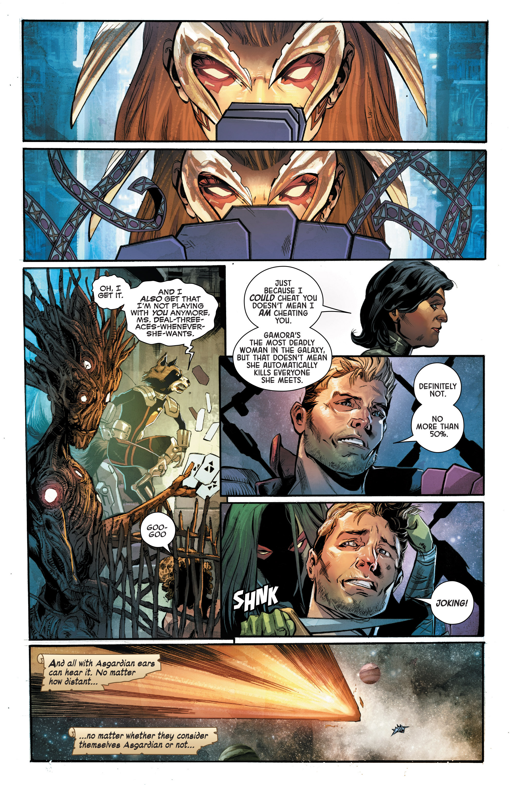 Read online Angela: Asgard's Assassin comic -  Issue #4 - 5