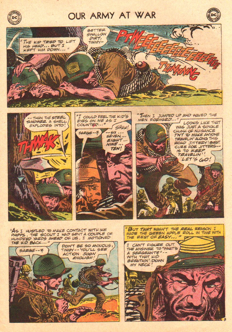 Read online Our Army at War (1952) comic -  Issue #97 - 5