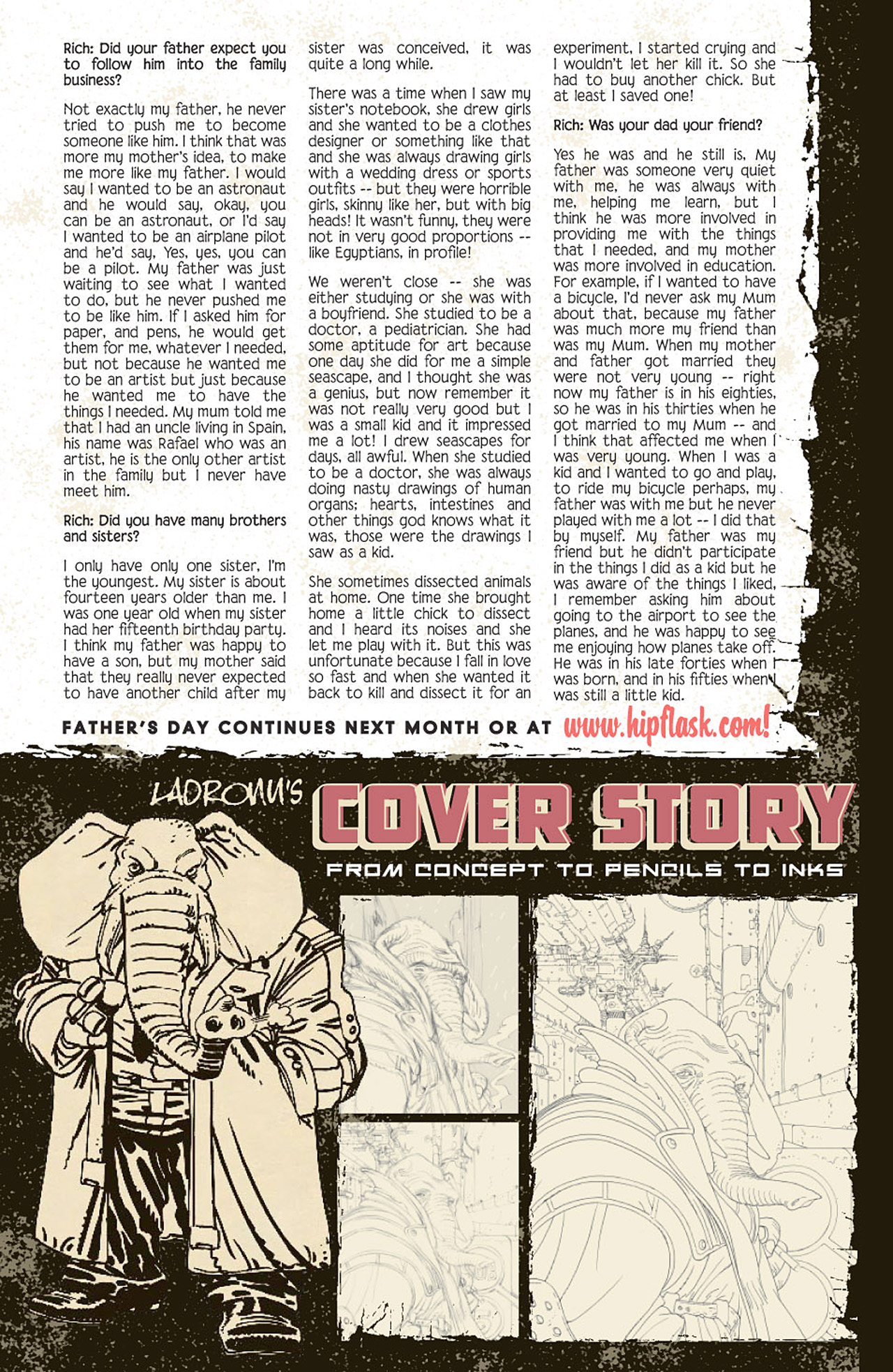 Read online Elephantmen comic -  Issue #1 - 28