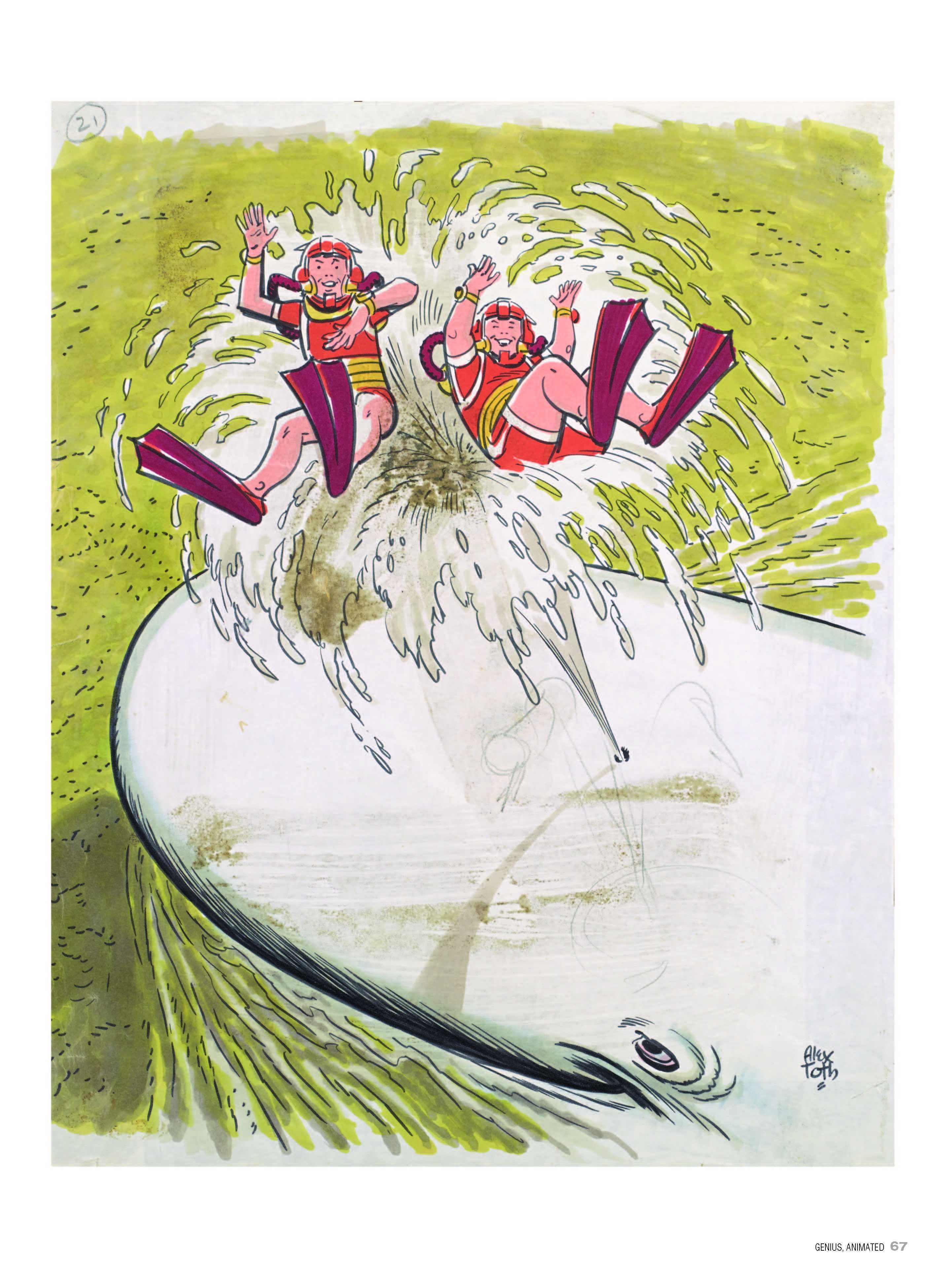 Read online Genius, Animated: The Cartoon Art of Alex Toth comic -  Issue # TPB (Part 1) - 68