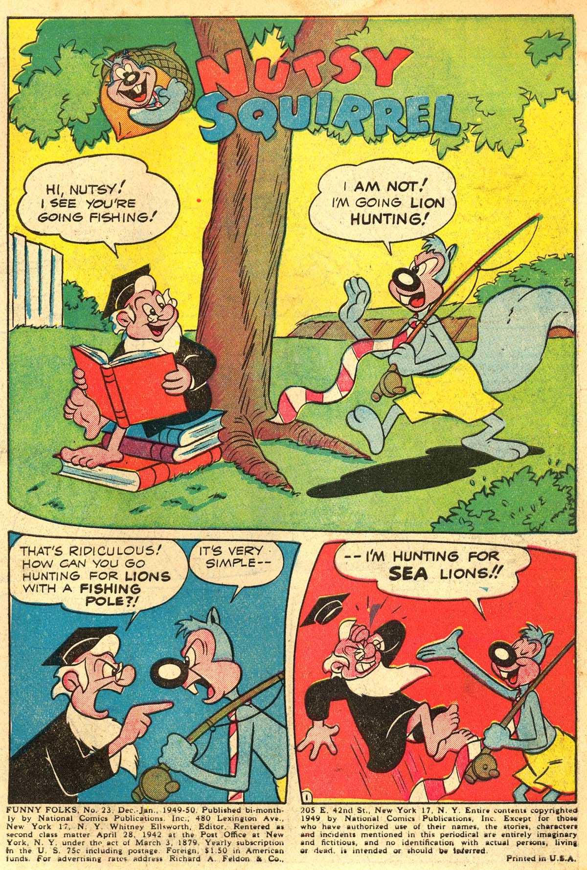 Read online Funny Folks comic -  Issue #23 - 3