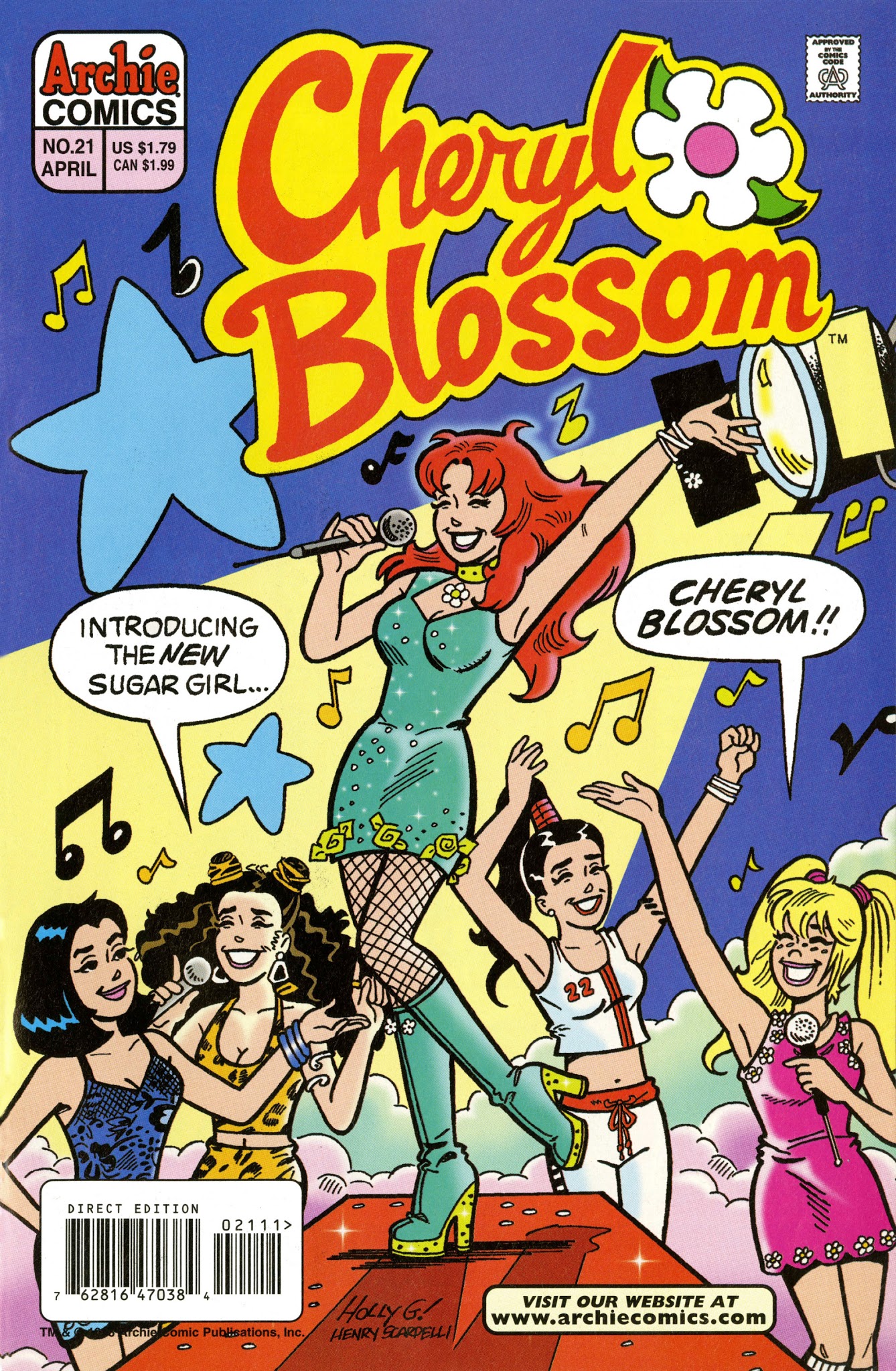 Read online Cheryl Blossom comic -  Issue #21 - 1