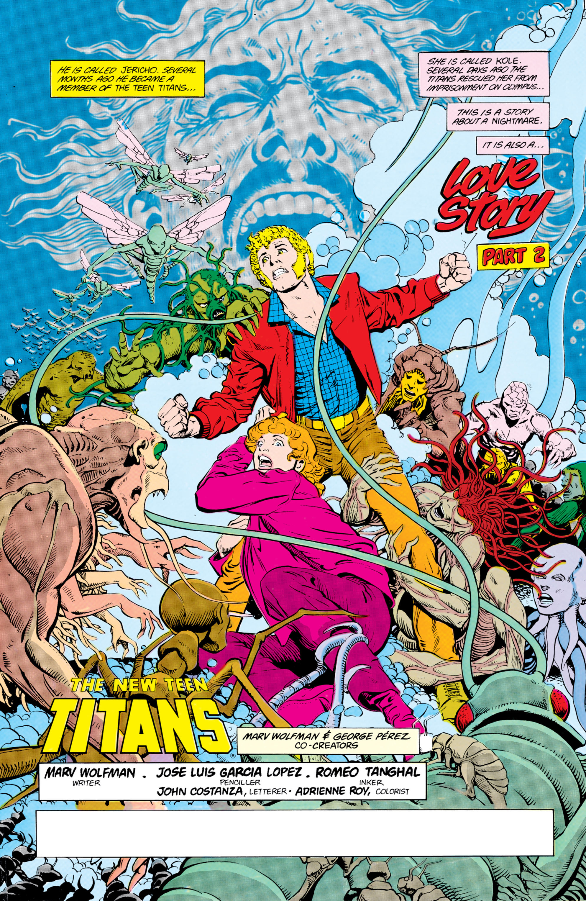 Read online The New Teen Titans (1984) comic -  Issue #11 - 2