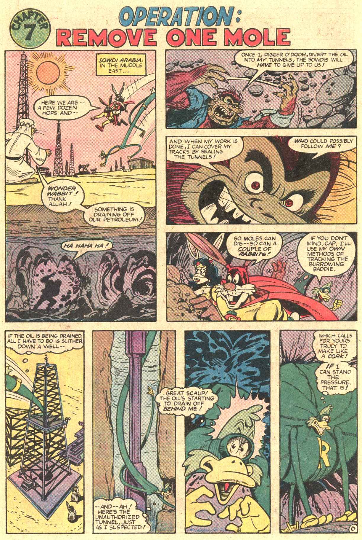 Read online Captain Carrot and His Amazing Zoo Crew! comic -  Issue #15 - 8