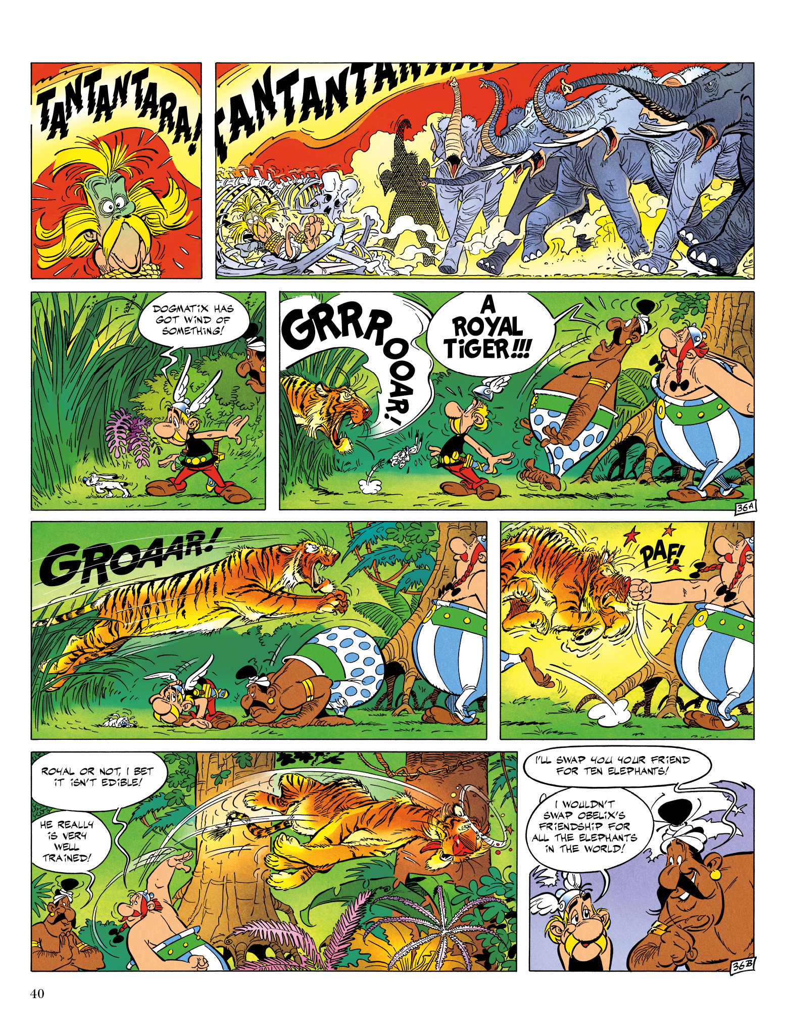 Read online Asterix comic -  Issue #28 - 41