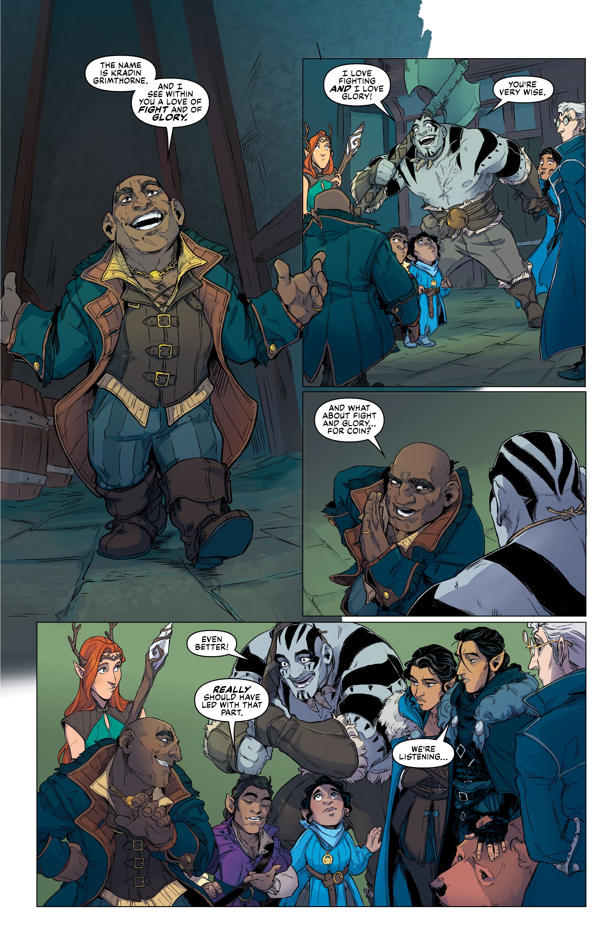 Read online Critical Role: Vox Machina Origins III comic -  Issue #1 - 14