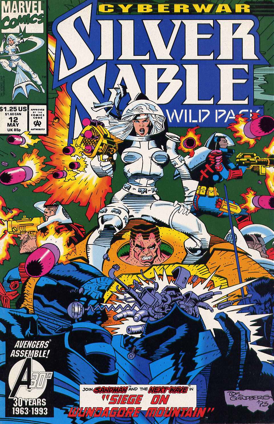 Read online Silver Sable and the Wild Pack comic -  Issue #12 - 1