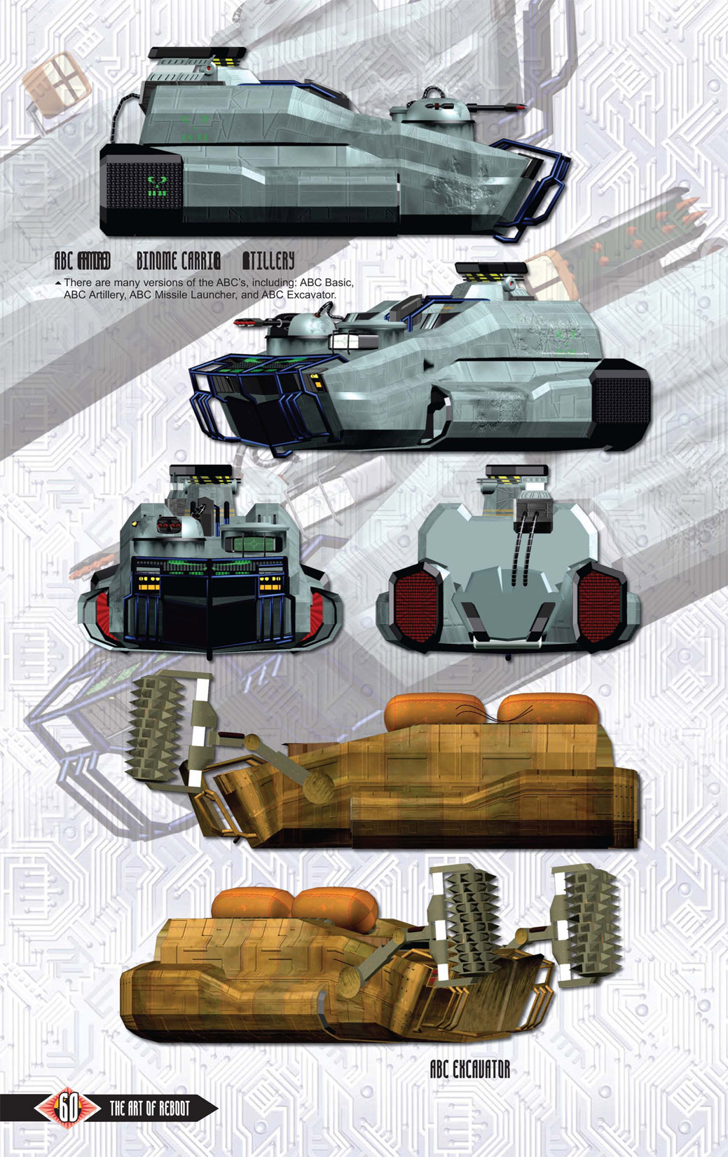 Read online The Art of Reboot comic -  Issue # TPB - 59