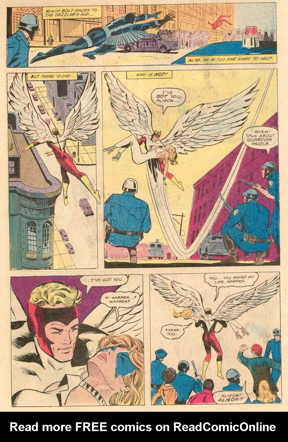 Read online Dazzler (1981) comic -  Issue #19 - 19