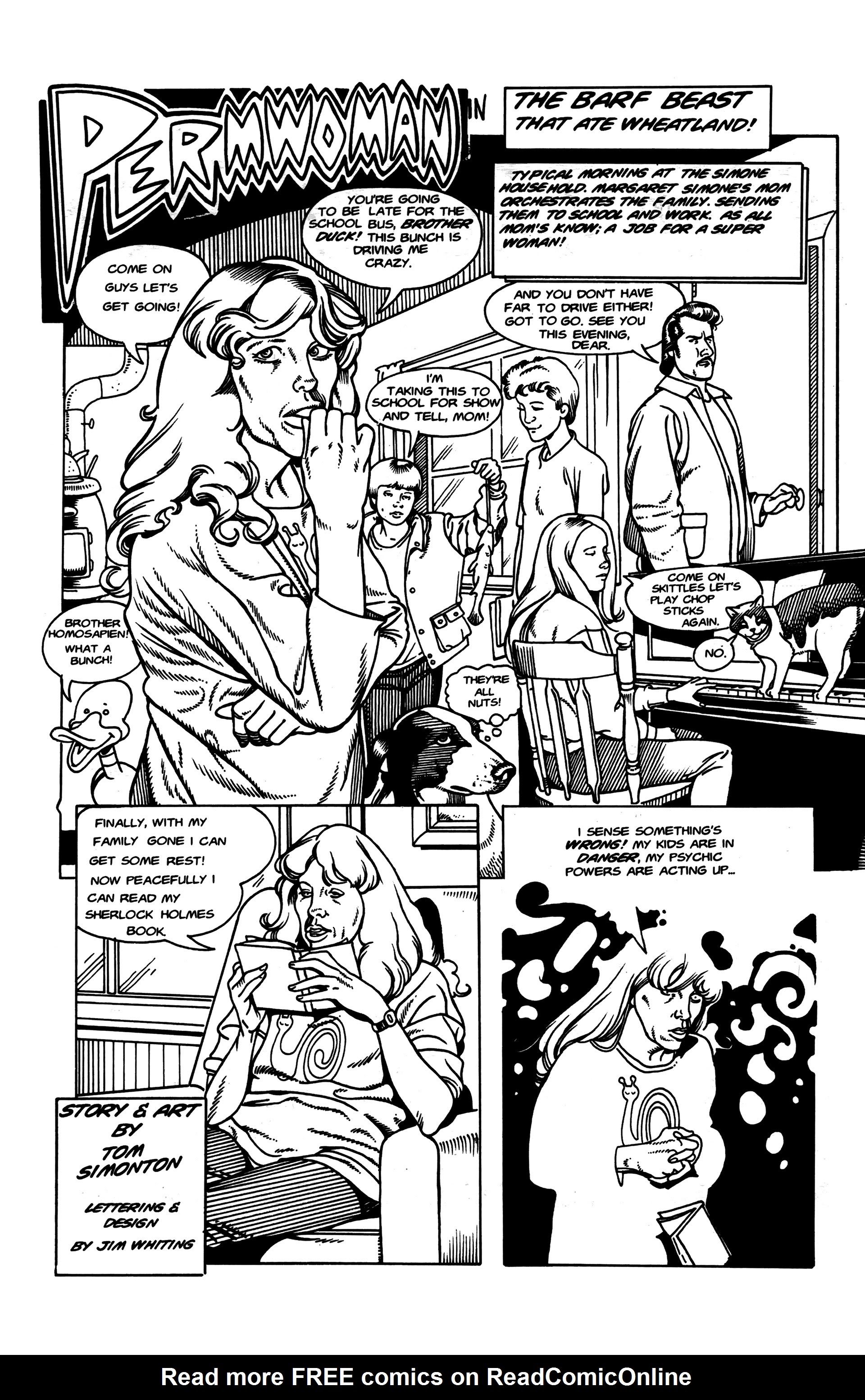 Read online PermWoman comic -  Issue #1 - 5