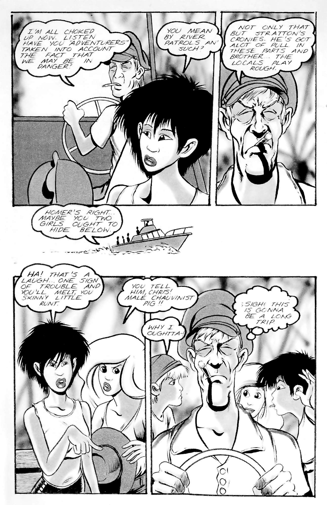 Read online Leather & Lace (1989) comic -  Issue #4 - 7