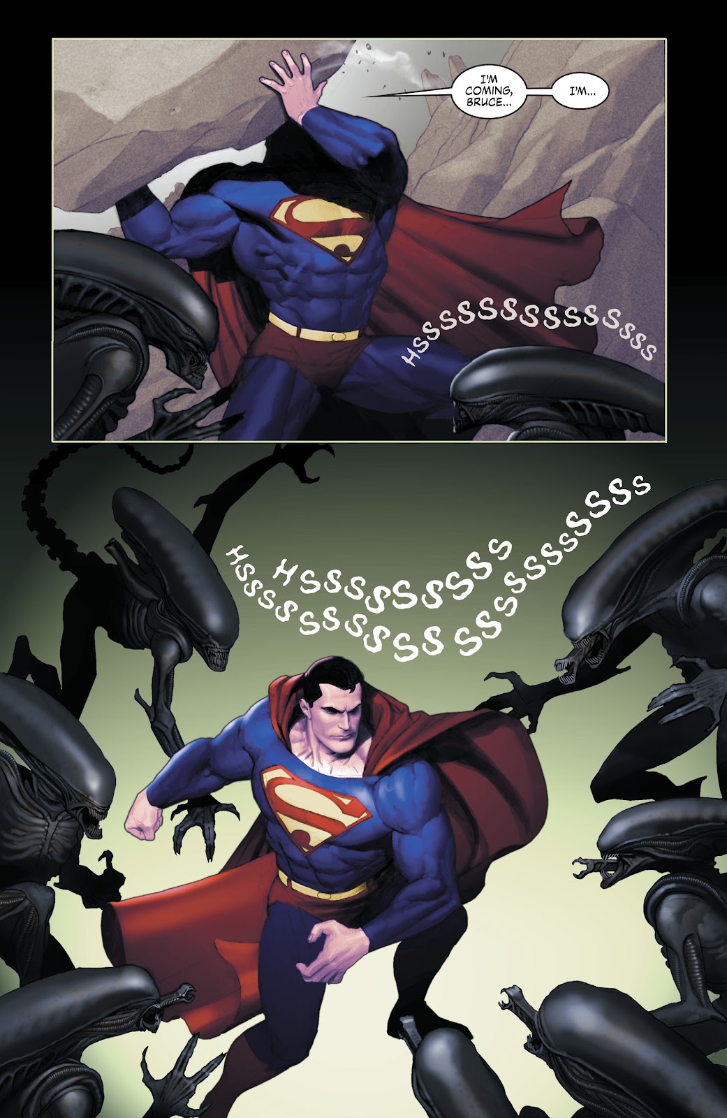 Superman and Batman Vs. Aliens and Predator issue 1 - Page 25