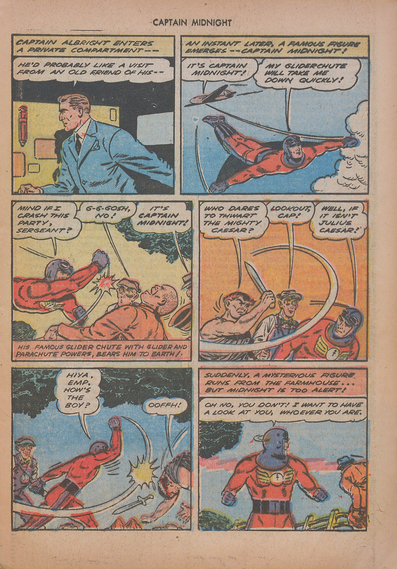 Read online Captain Midnight (1942) comic -  Issue #17 - 25