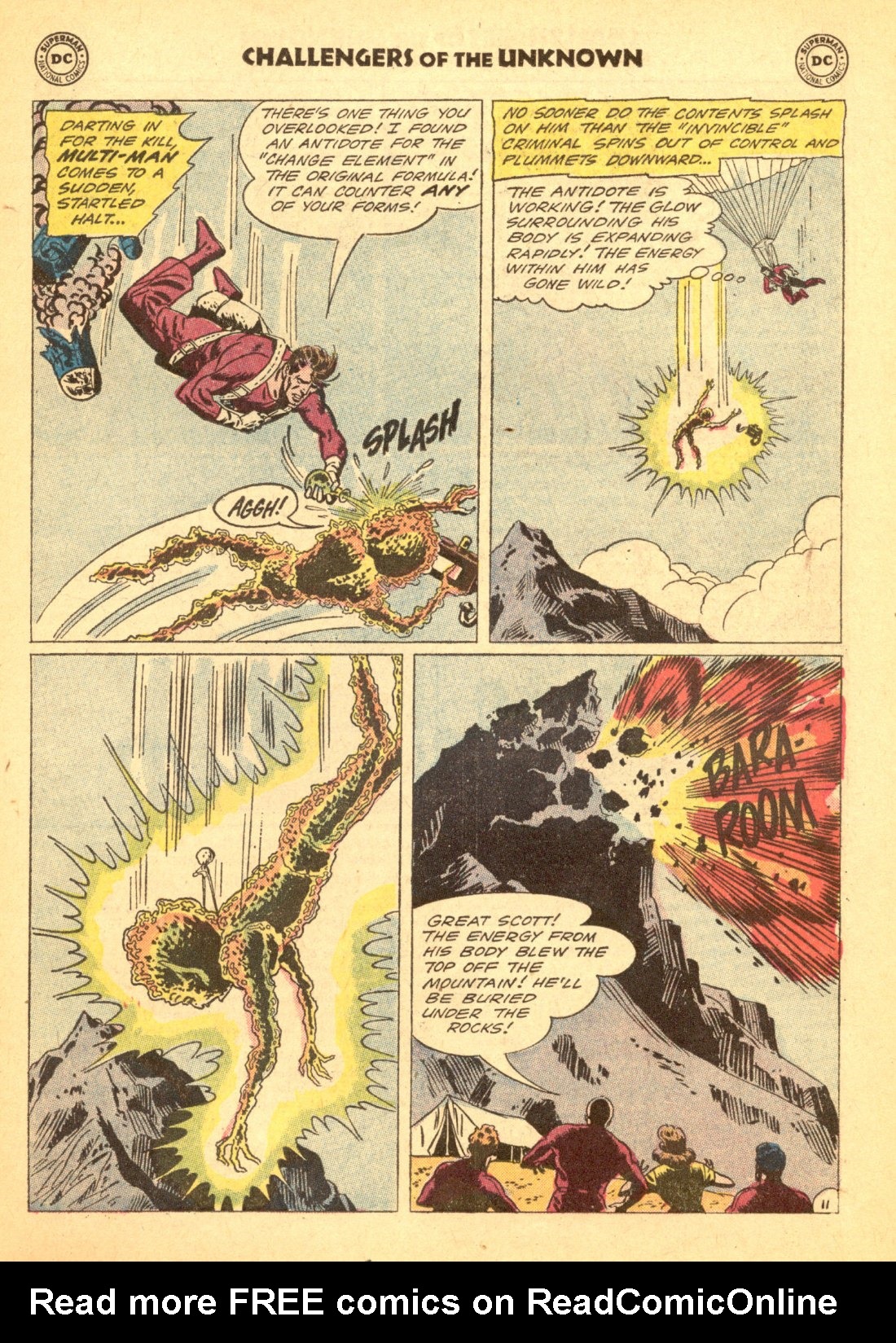 Read online Challengers of the Unknown (1958) comic -  Issue #24 - 31