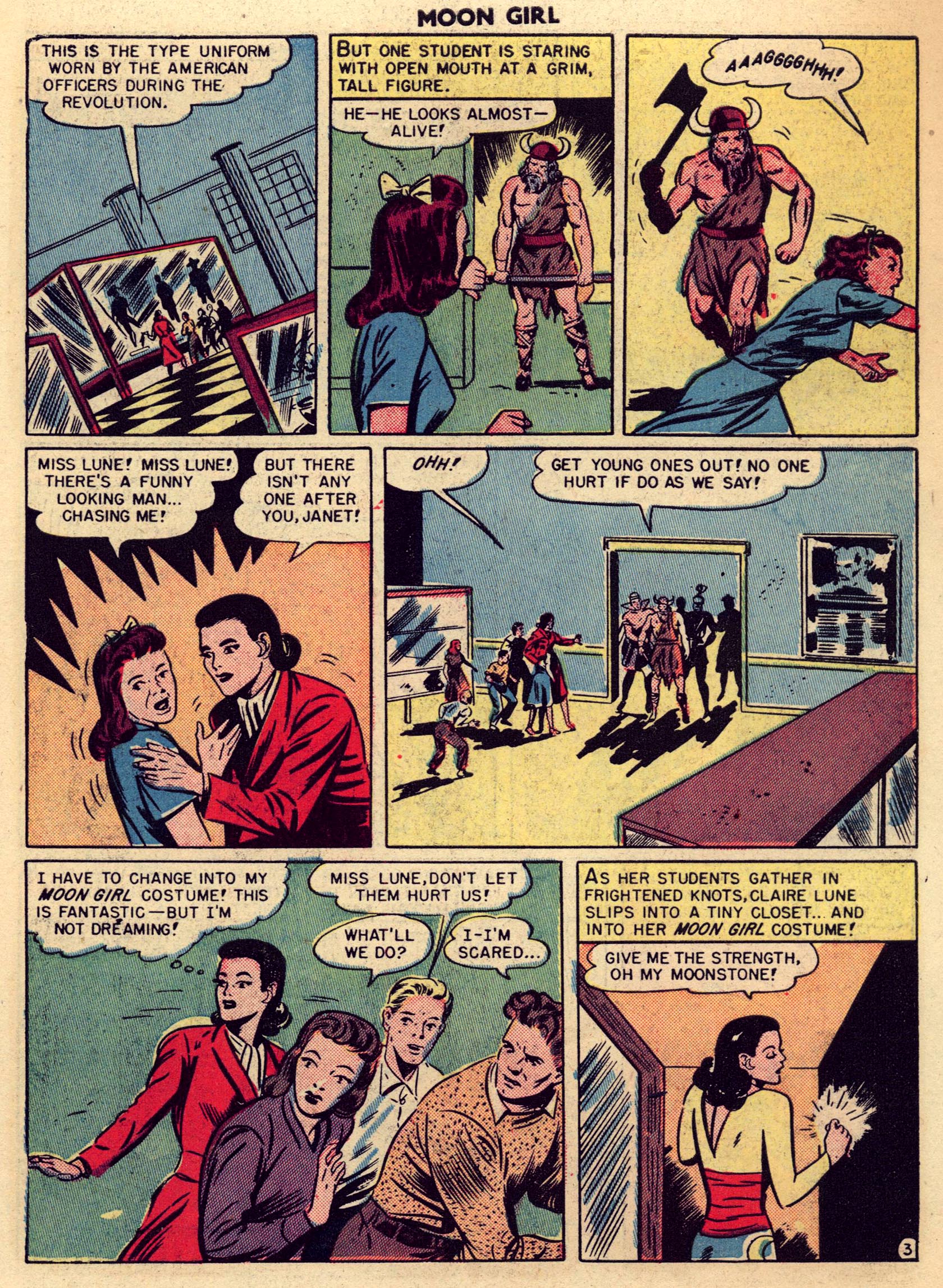 Read online Moon Girl (1947) comic -  Issue #6 - 27