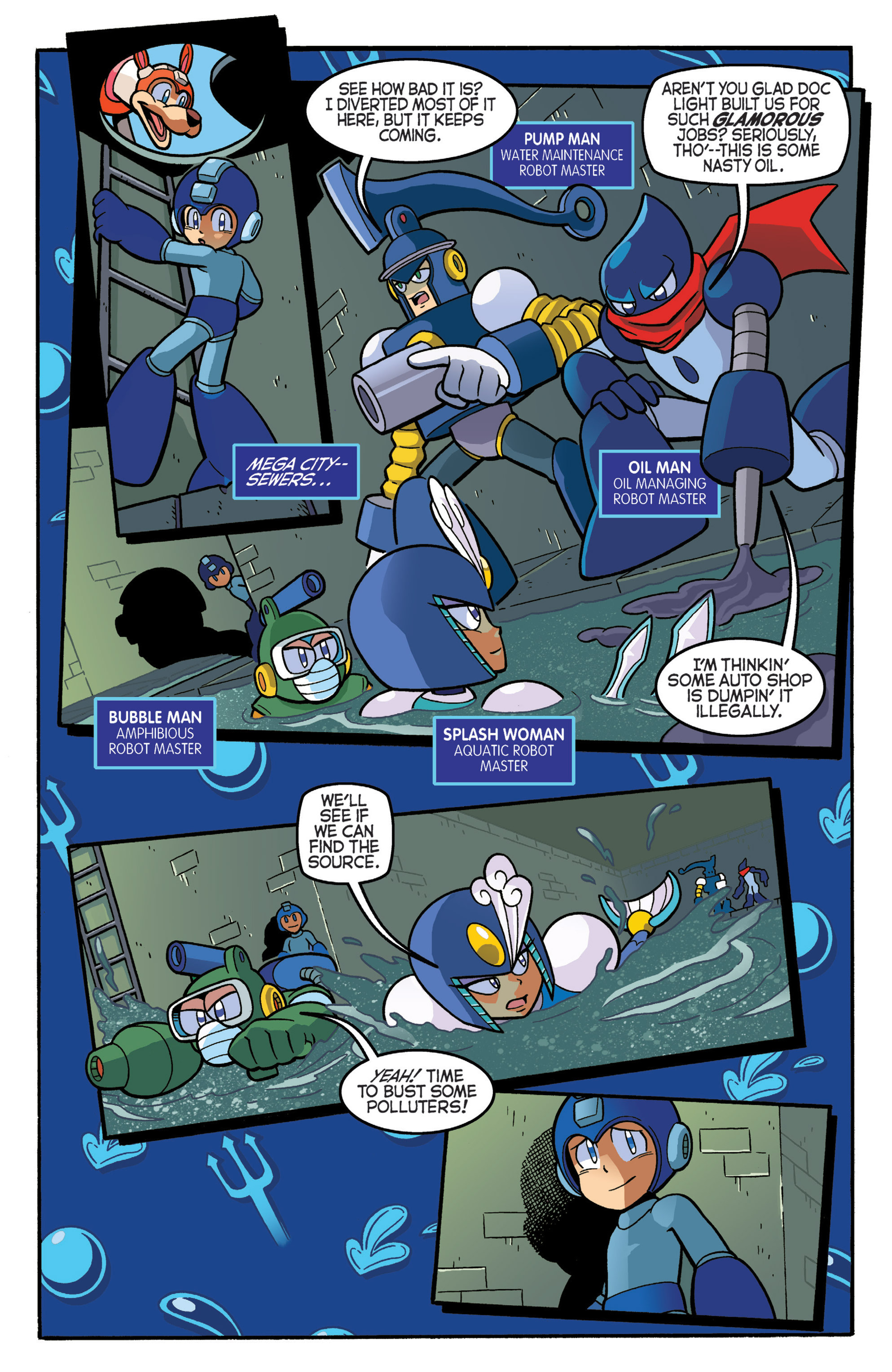 Mega Man Issue 53 | Read Mega Man Issue 53 comic online in high quality.  Read Full Comic online for free - Read comics online in high quality .