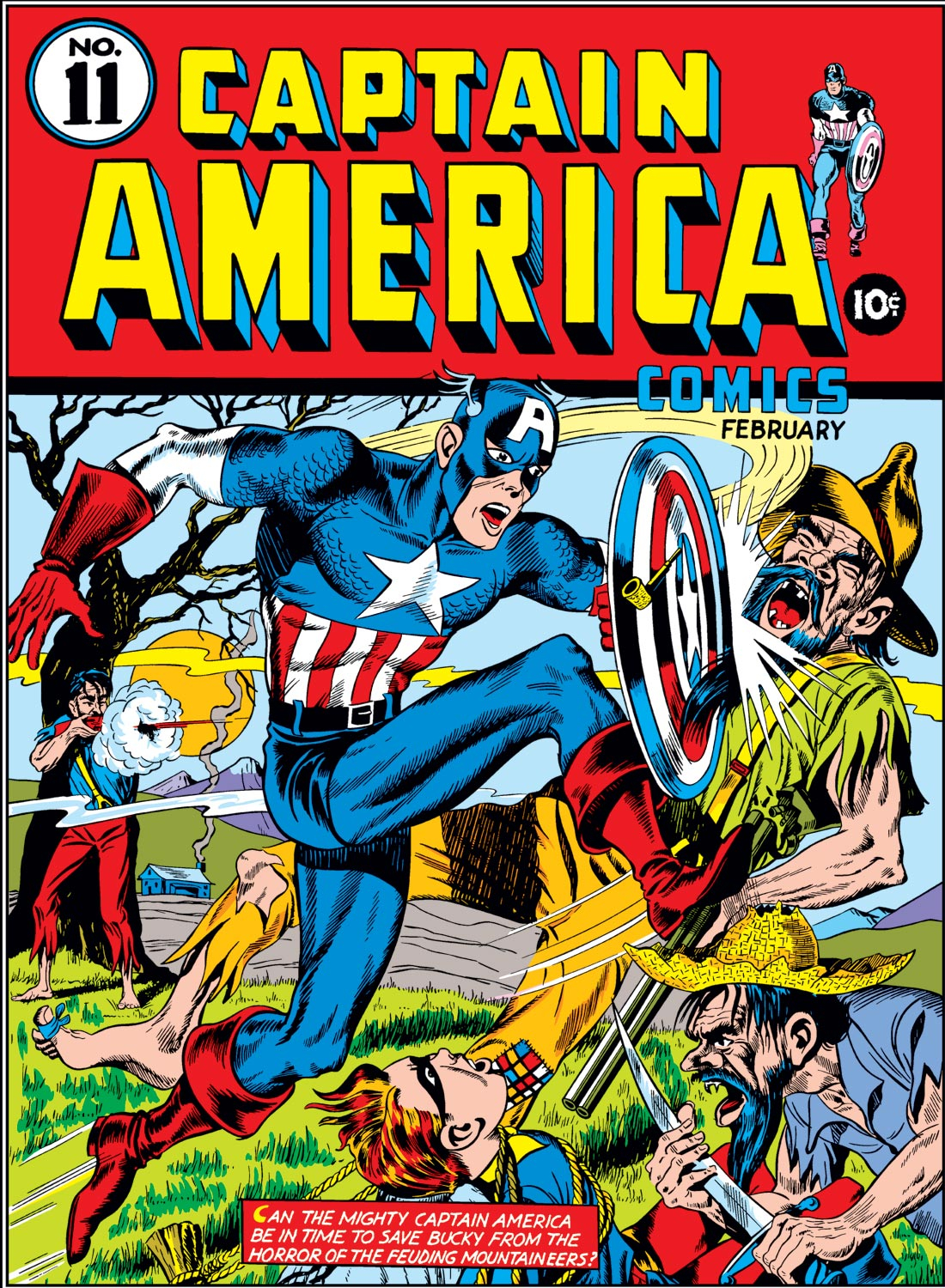 Read online Captain America Comics comic -  Issue #11 - 1