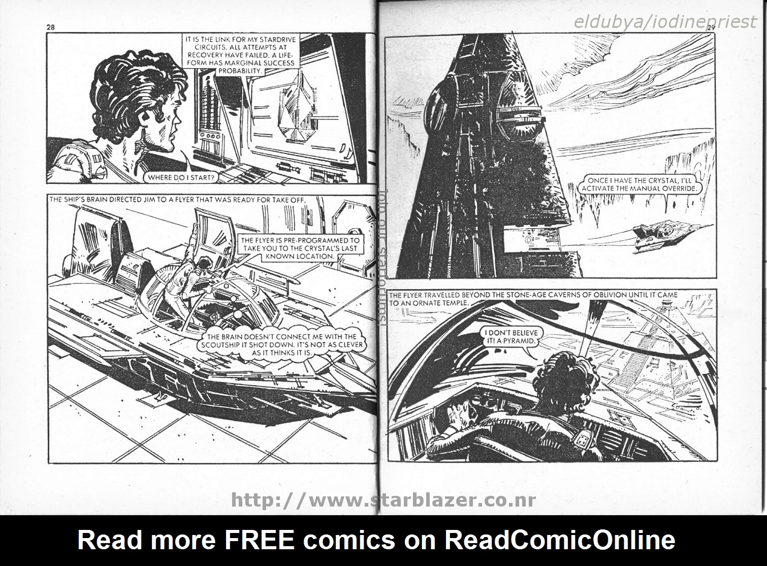 Read online Starblazer comic -  Issue #44 - 16