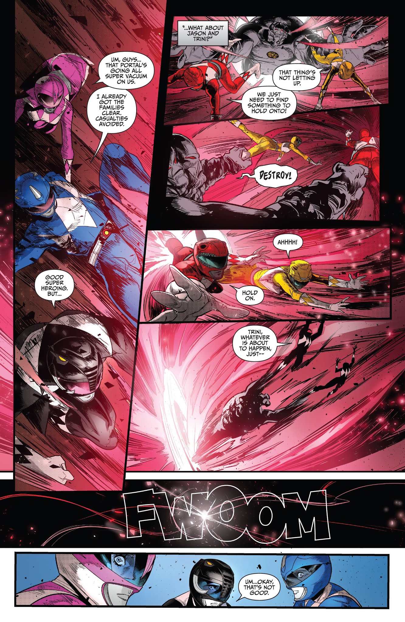 Read online Saban's Go Go Power Rangers comic -  Issue #13 - 20