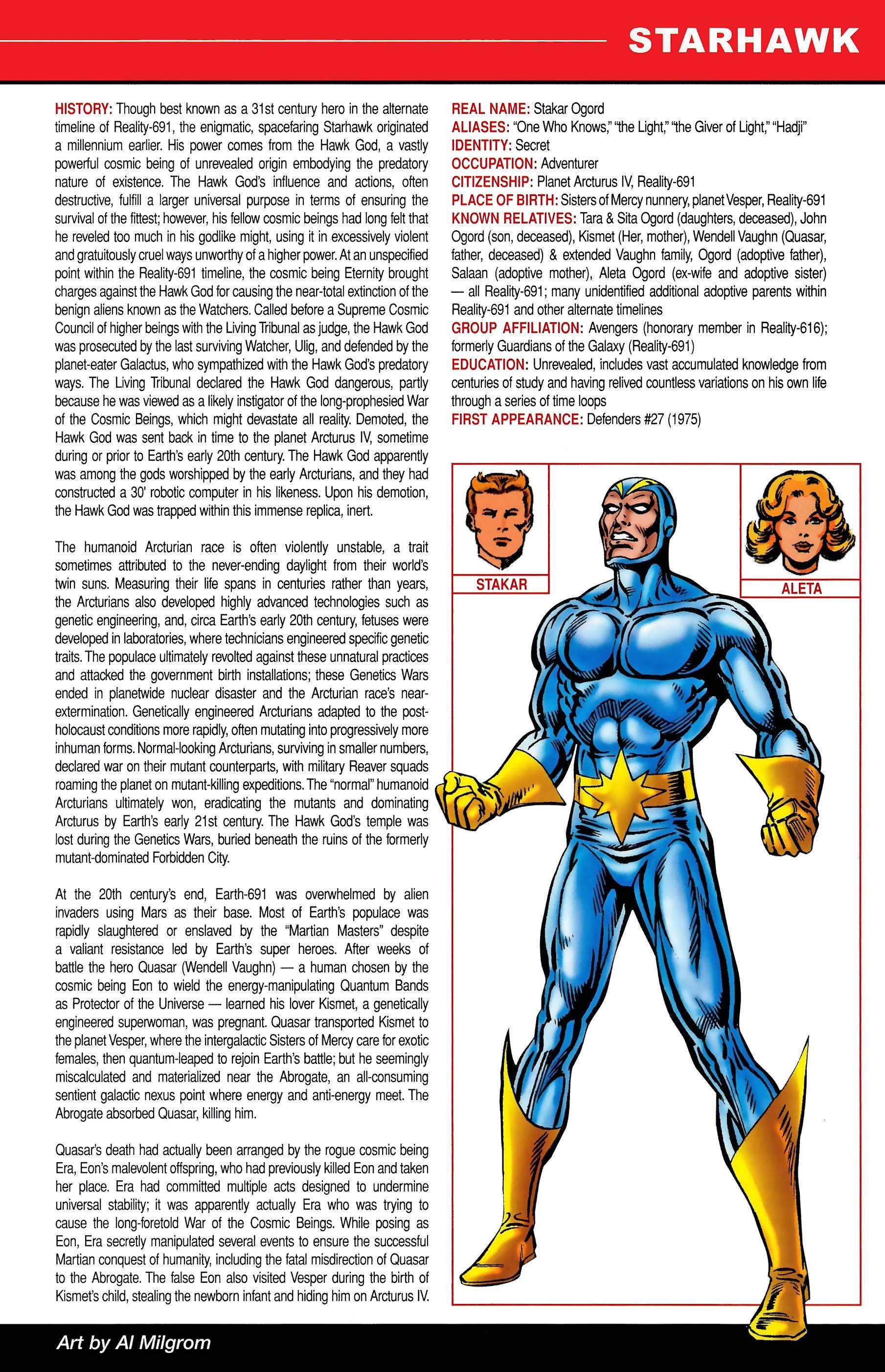 Read online Official Handbook of the Marvel Universe A to Z comic -  Issue # TPB 11 (Part 1) - 89