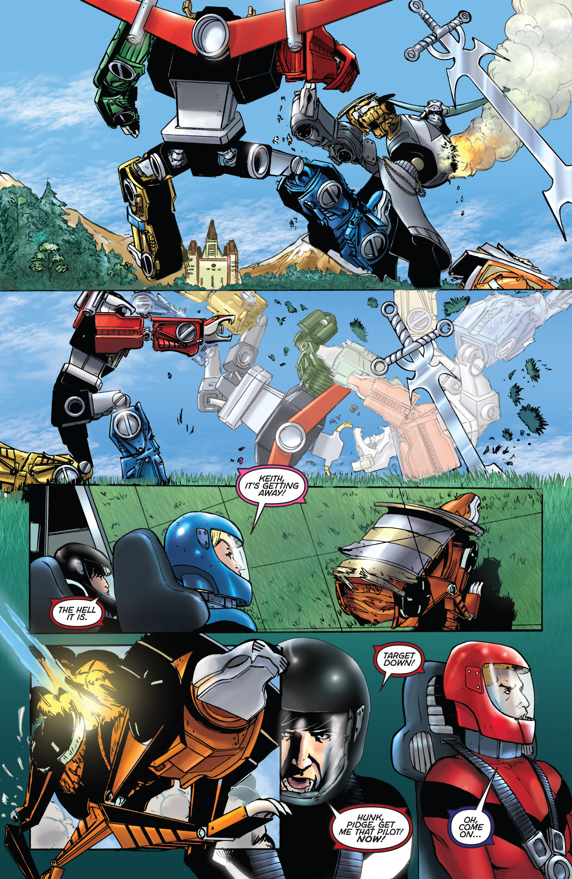 Read online Voltron comic -  Issue #10 - 18