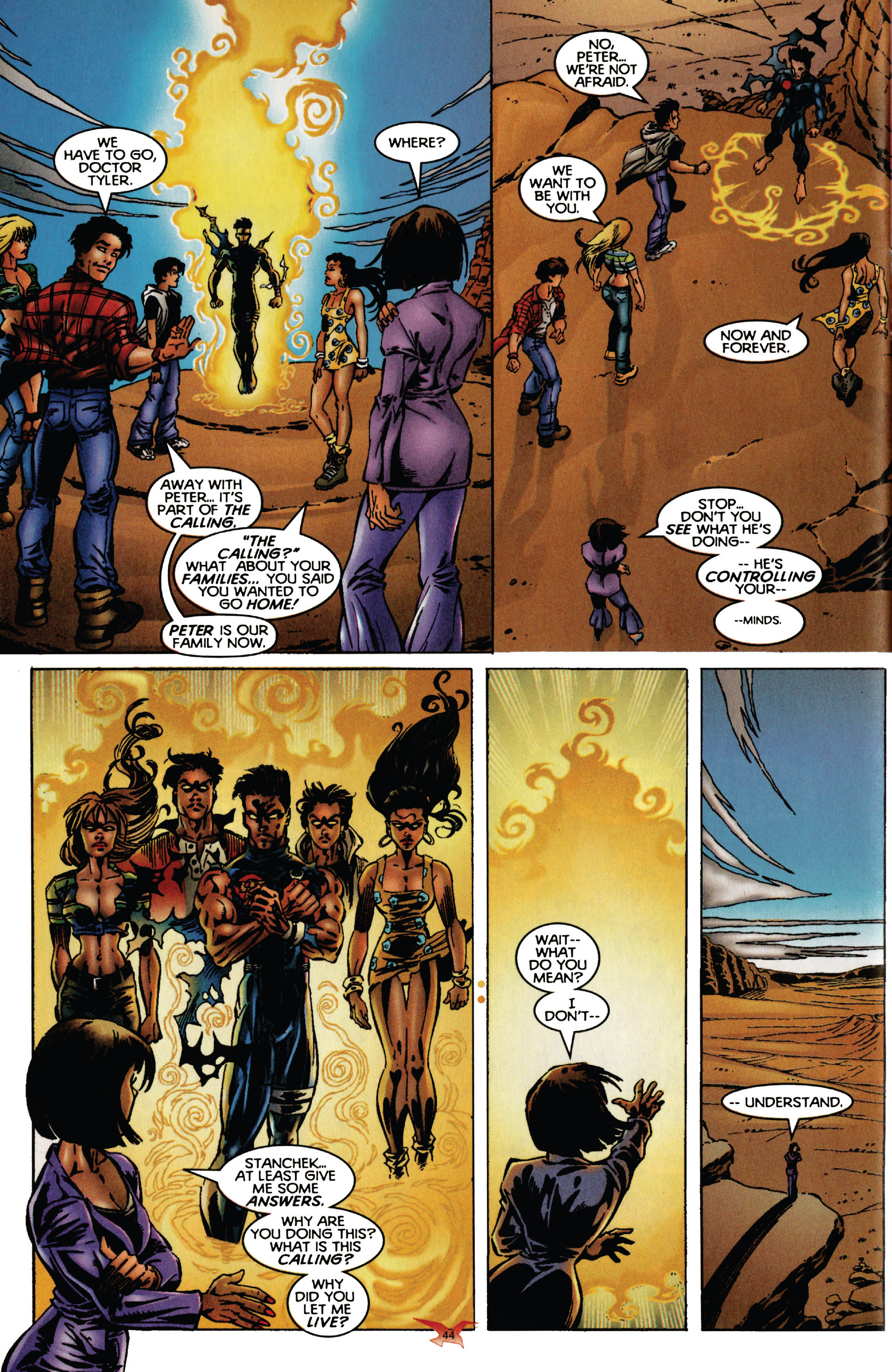 Read online Harbinger: Acts of God comic -  Issue # Full - 46