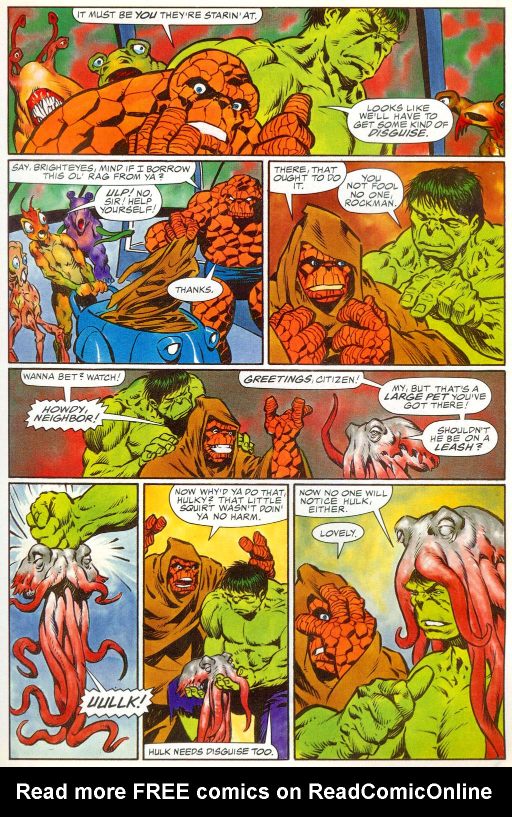 Read online Marvel Graphic Novel comic -  Issue #29 - Hulk & Thing - The Big Change - 23