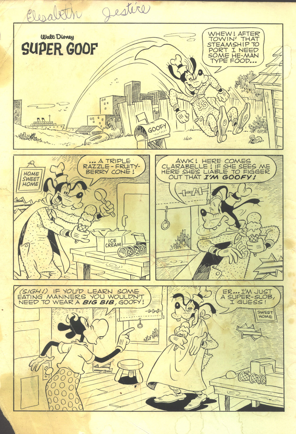 Read online Super Goof comic -  Issue #4 - 2