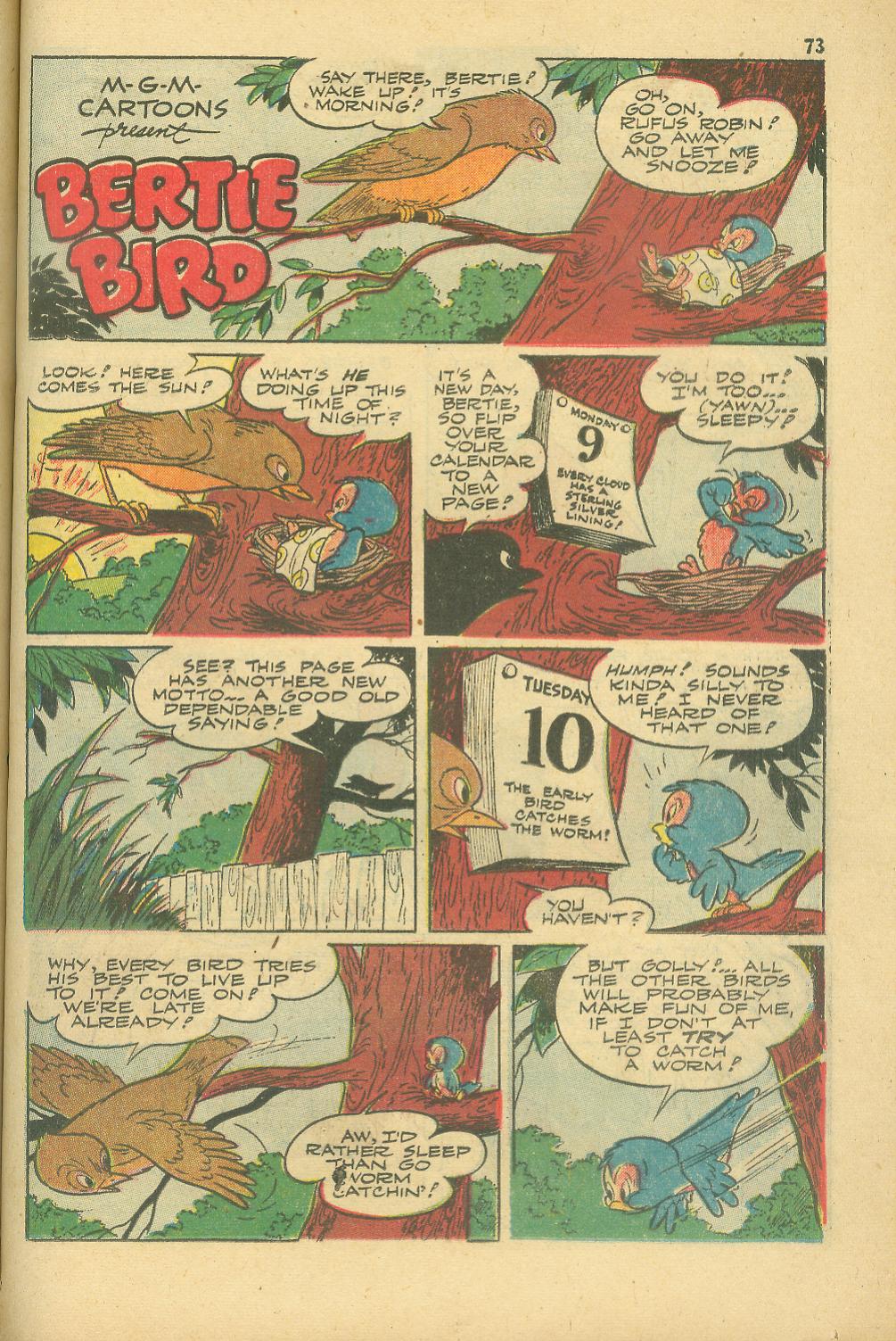 Read online Tom & Jerry Winter Carnival comic -  Issue #1 - 75