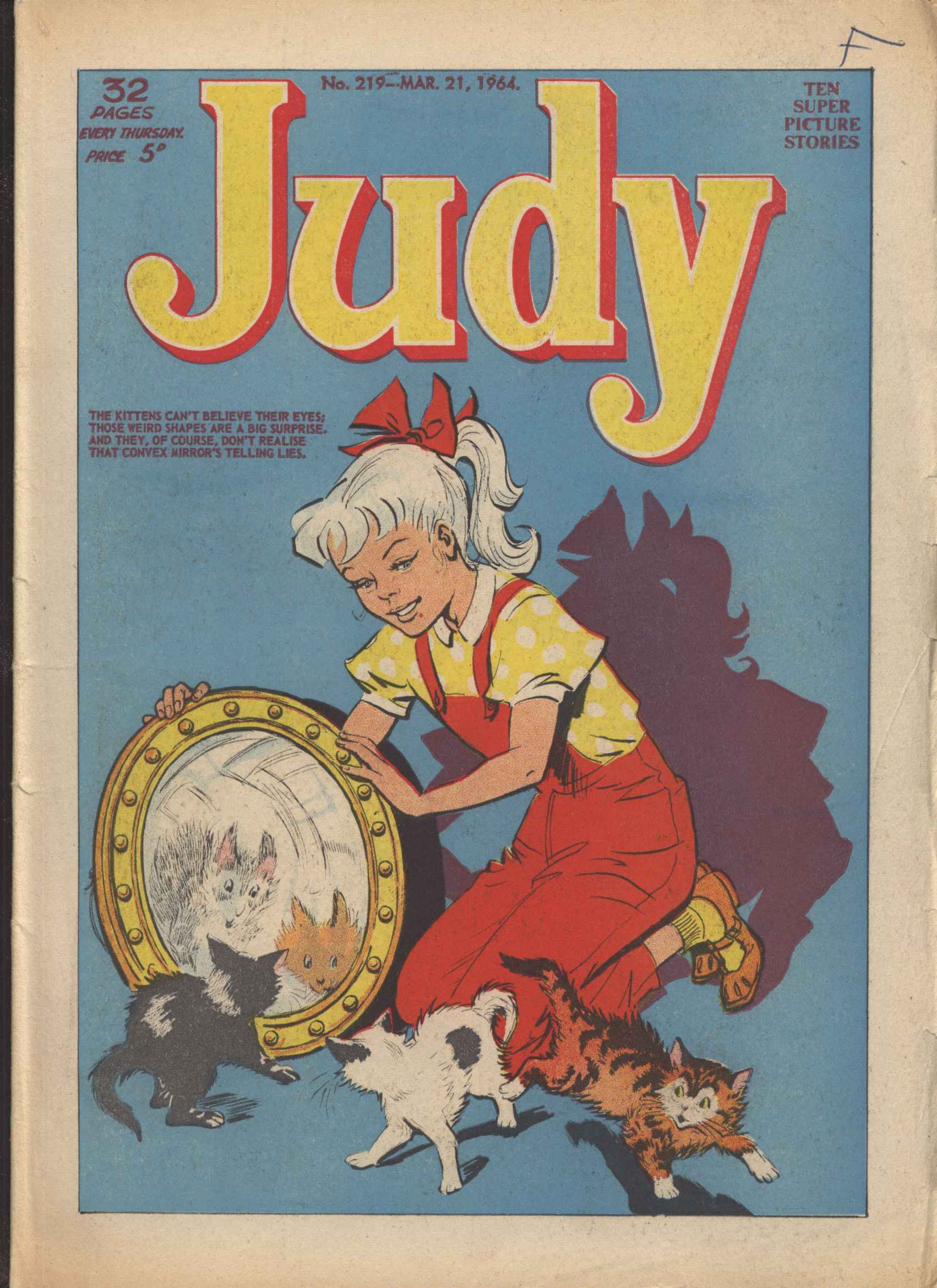 Read online Judy comic -  Issue #219 - 1