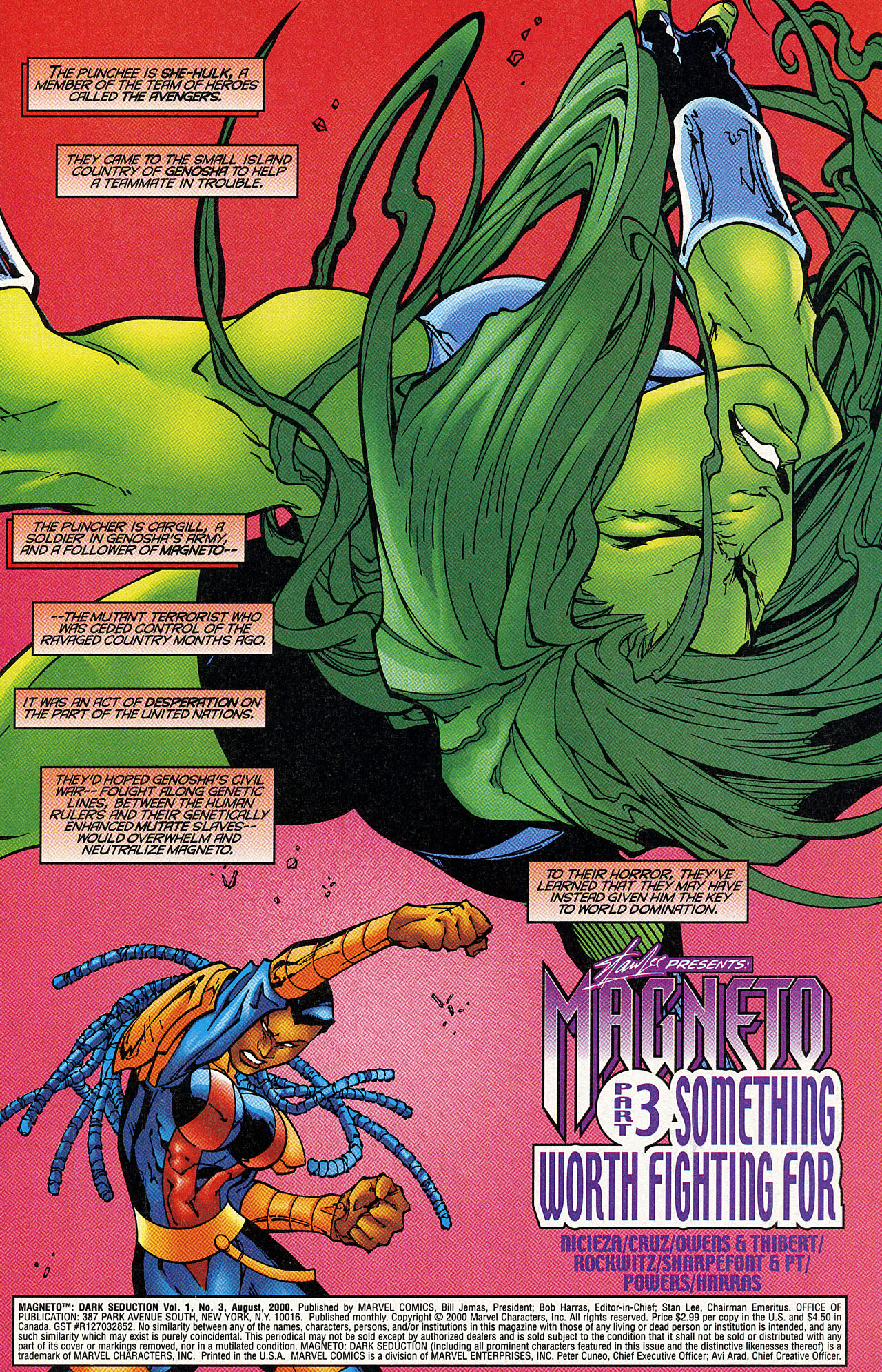 Read online Magneto: Dark Seduction comic -  Issue #3 - 2