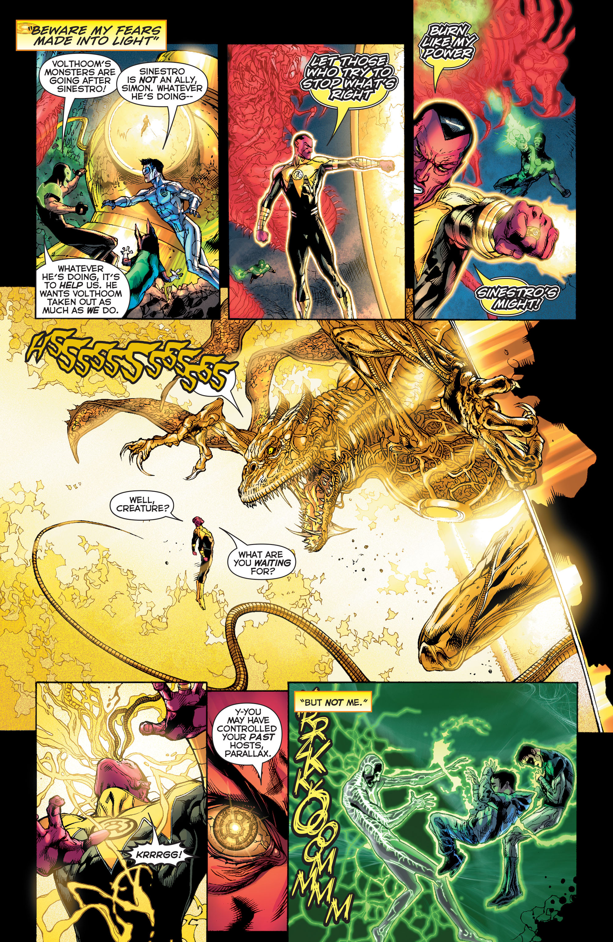 Read online Green Lantern: The Wrath of the First Lantern comic -  Issue # TPB - 287