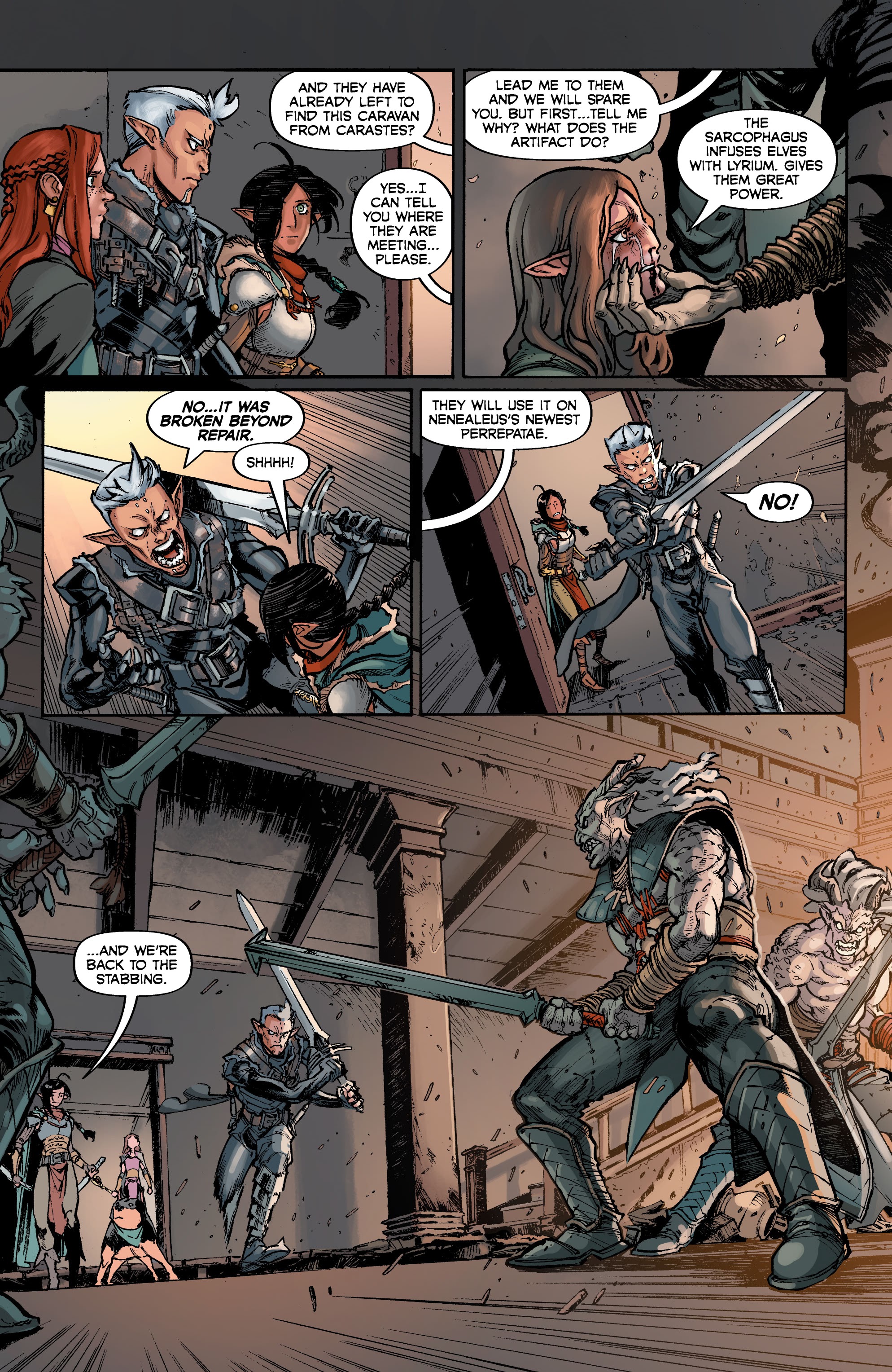 Read online Dragon Age: Blue Wraith comic -  Issue # _TPB - 45