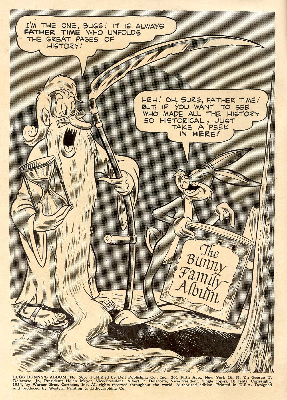 Read online Four Color Comics comic -  Issue #585 - 2