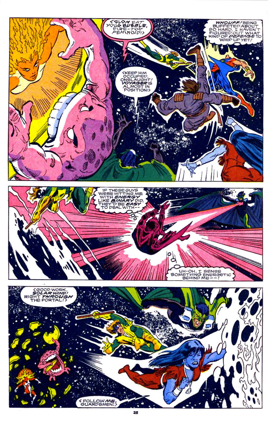 Read online Quasar comic -  Issue #33 - 20