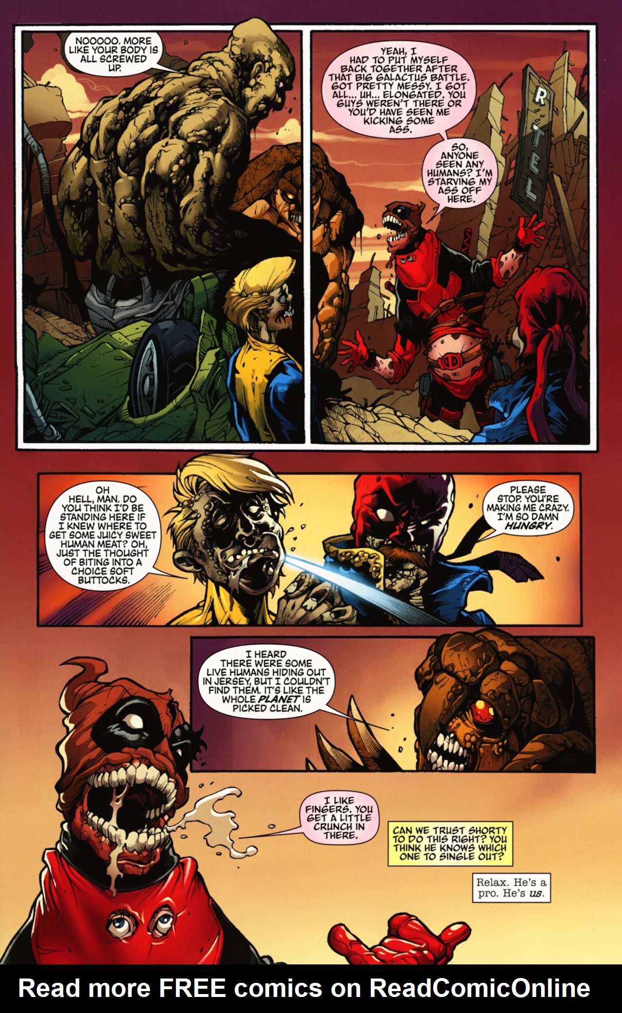 Read online Deadpool: Merc With a Mouth comic -  Issue #9 - 10