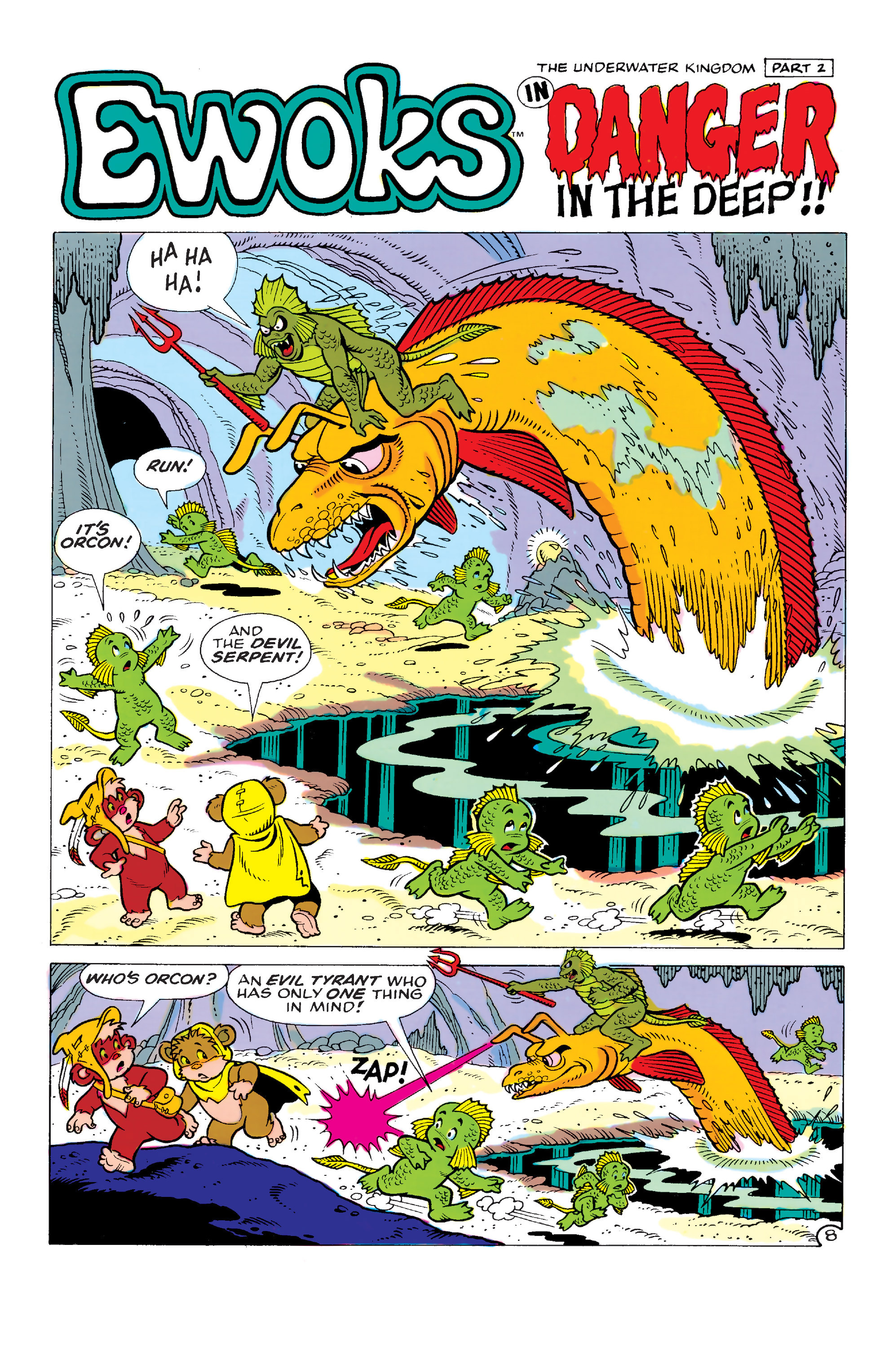 Read online Ewoks comic -  Issue #9 - 9