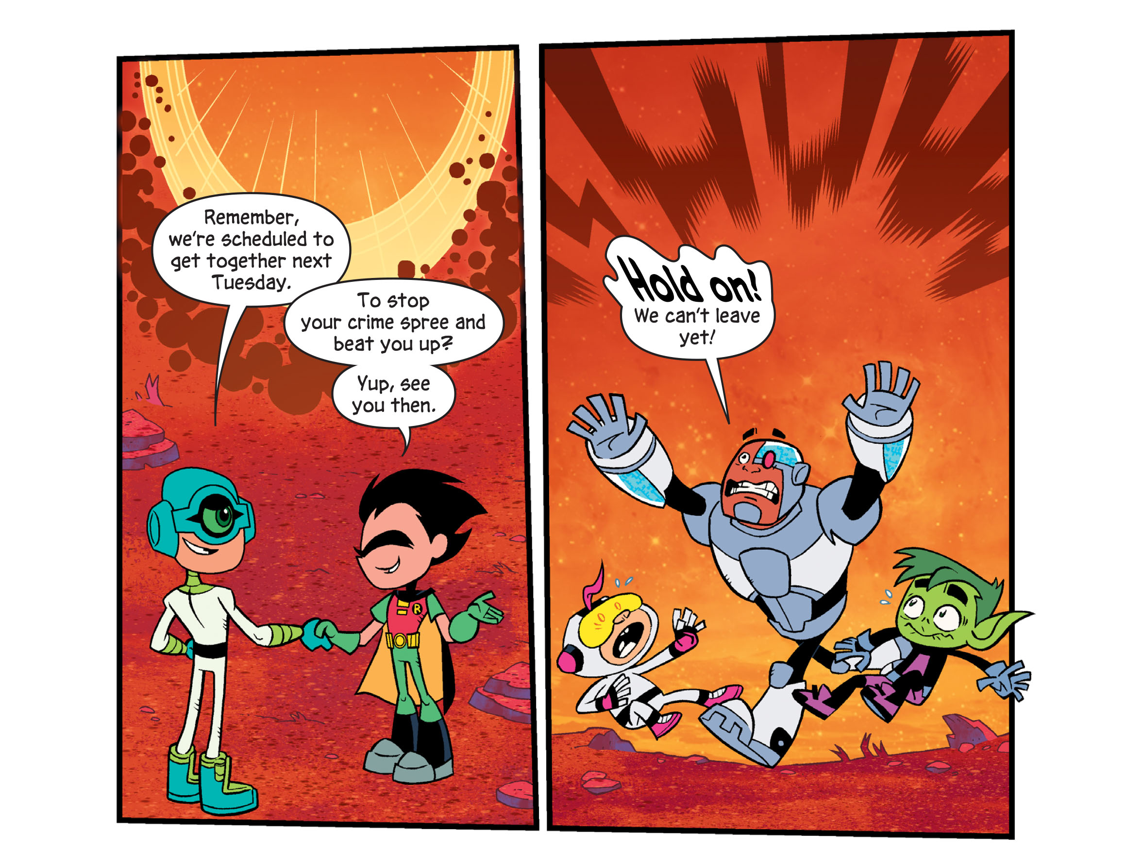 Read online Teen Titans Go! To Camp comic -  Issue #16 - 8