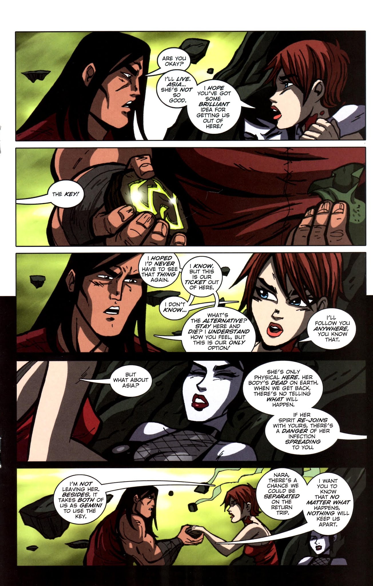 Read online [email protected]: The Witch Queen comic -  Issue #4 - 17