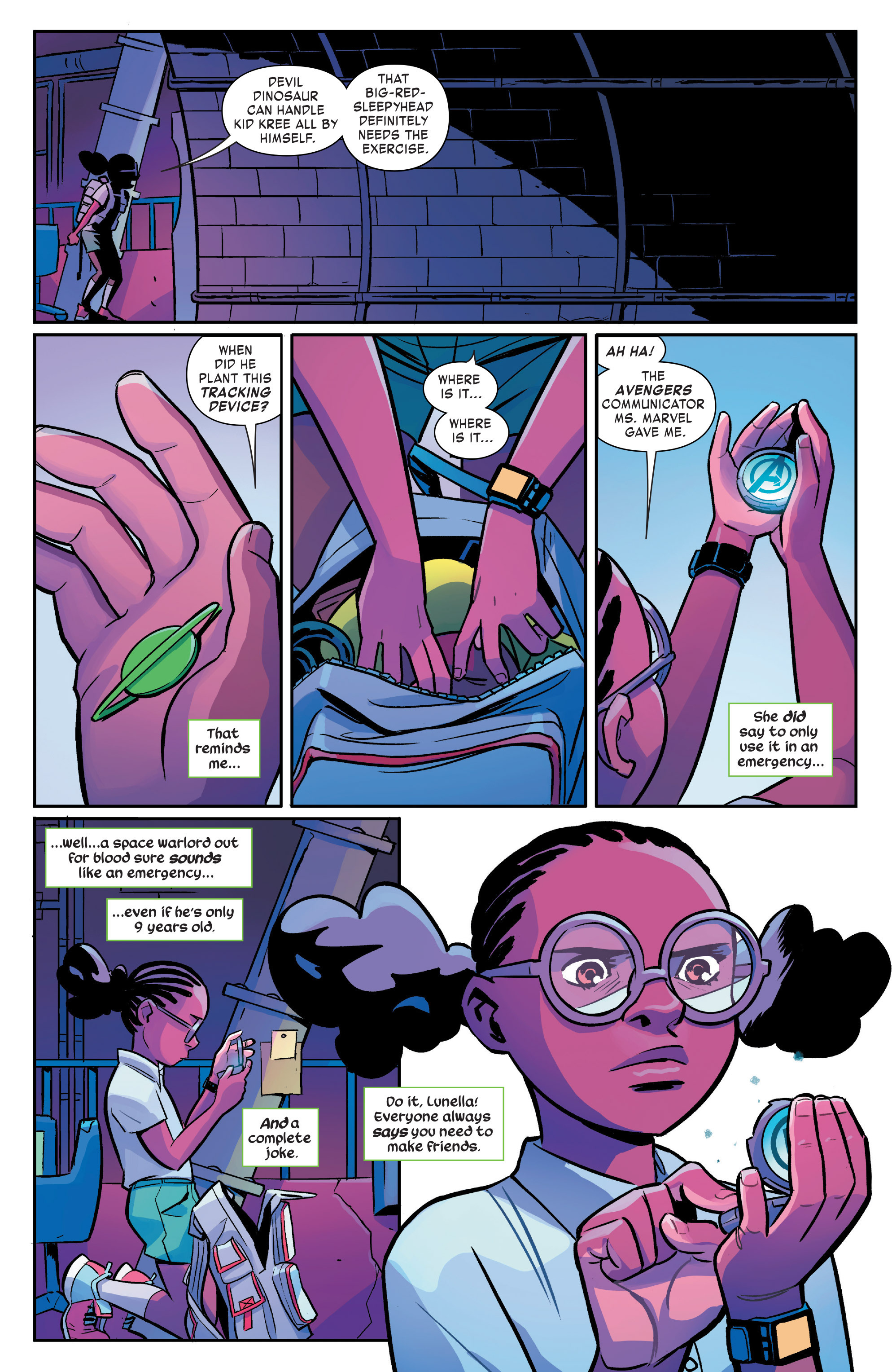 Read online Moon Girl And Devil Dinosaur comic -  Issue #11 - 5