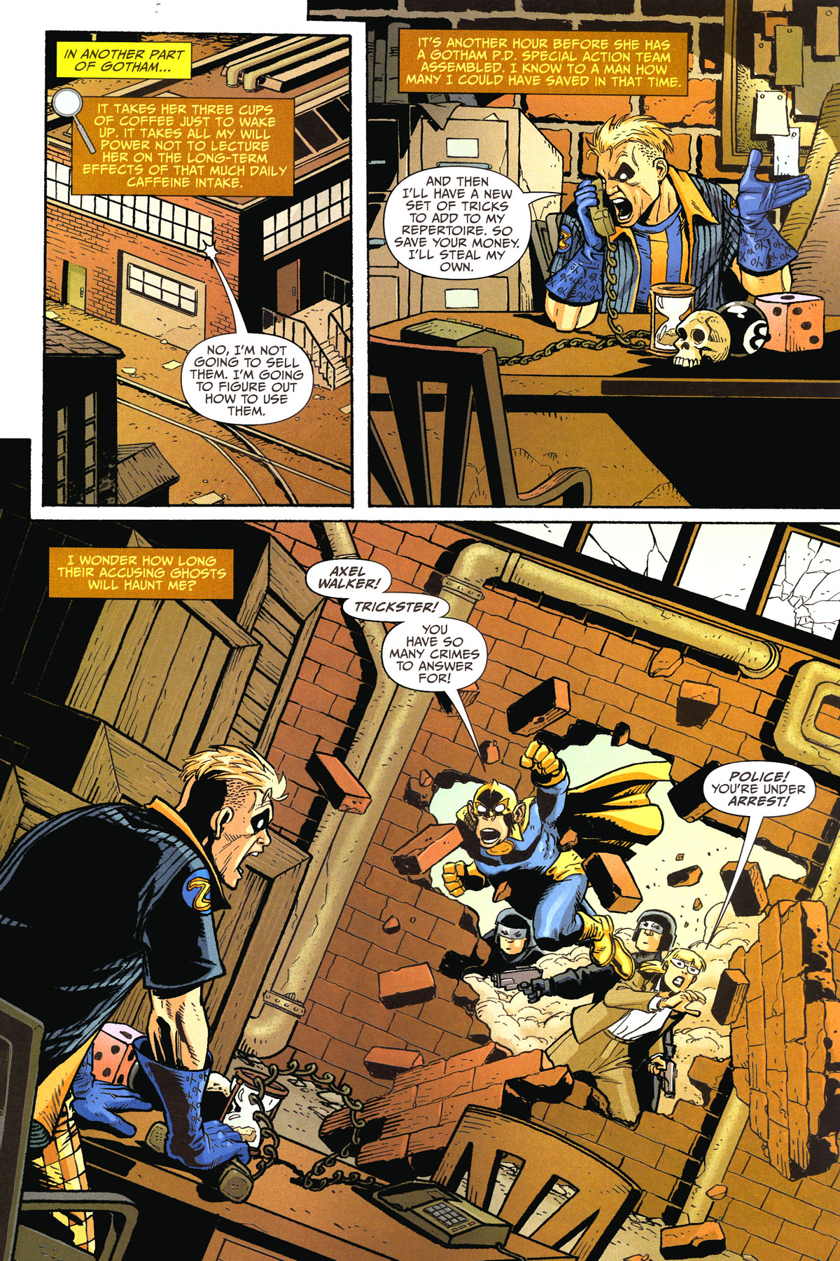 Read online The Helmet of Fate: Detective Chimp comic -  Issue # Full - 17