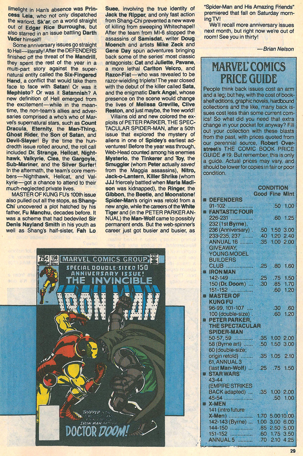 Read online Marvel Age comic -  Issue #86 - 30