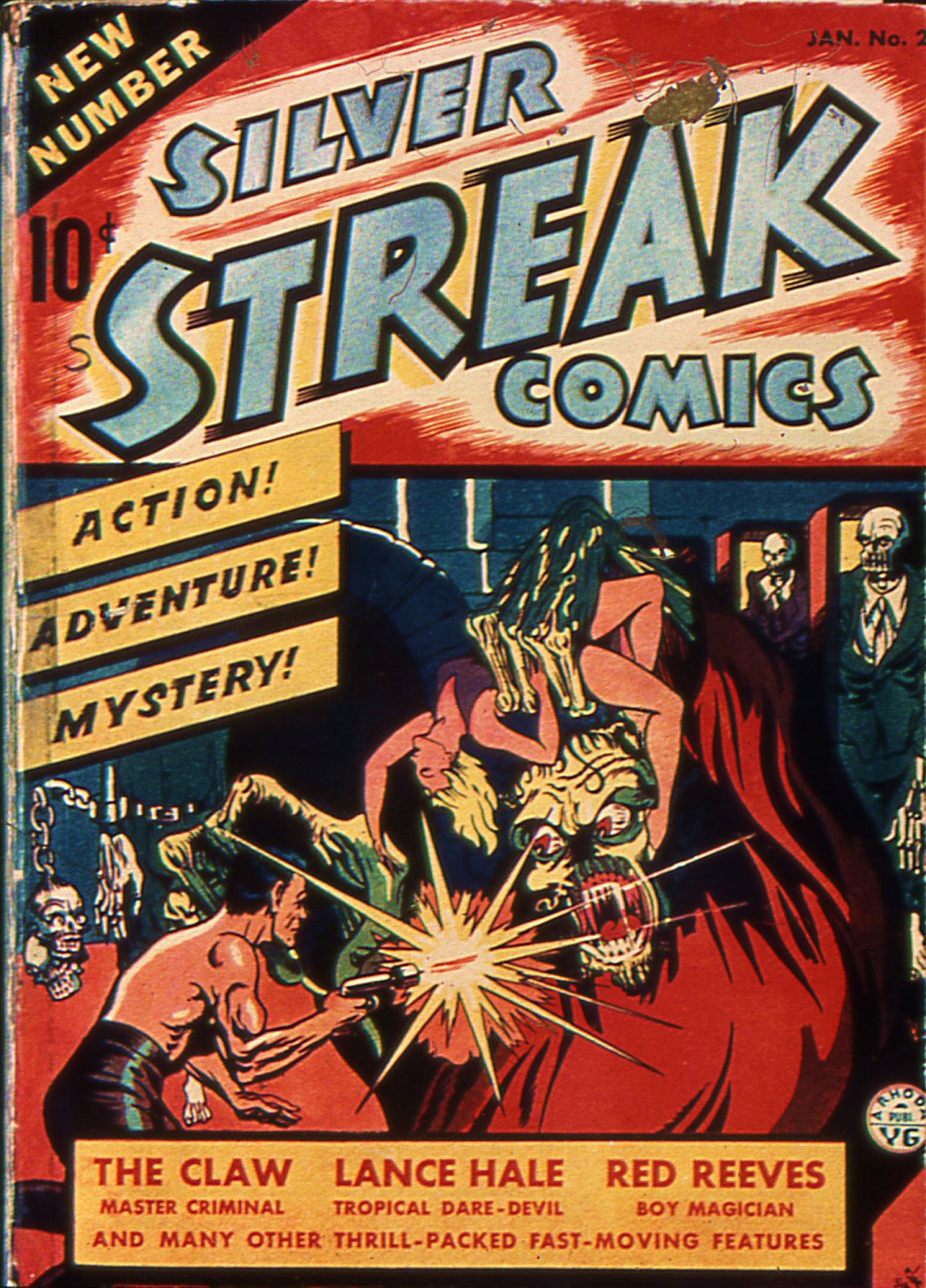 Read online Silver Streak Comics comic -  Issue #2 - 1