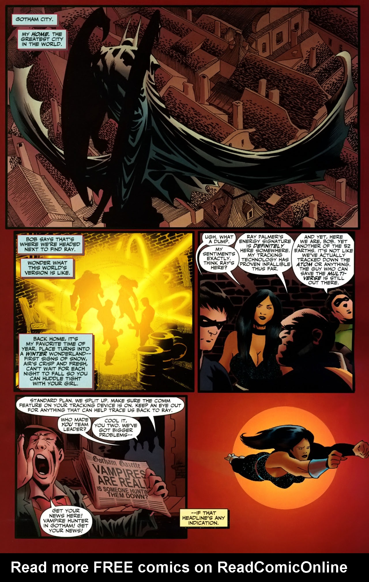 Read online Countdown Presents: The Search for Ray Palmer comic -  Issue # Red Rain (2008) - 2