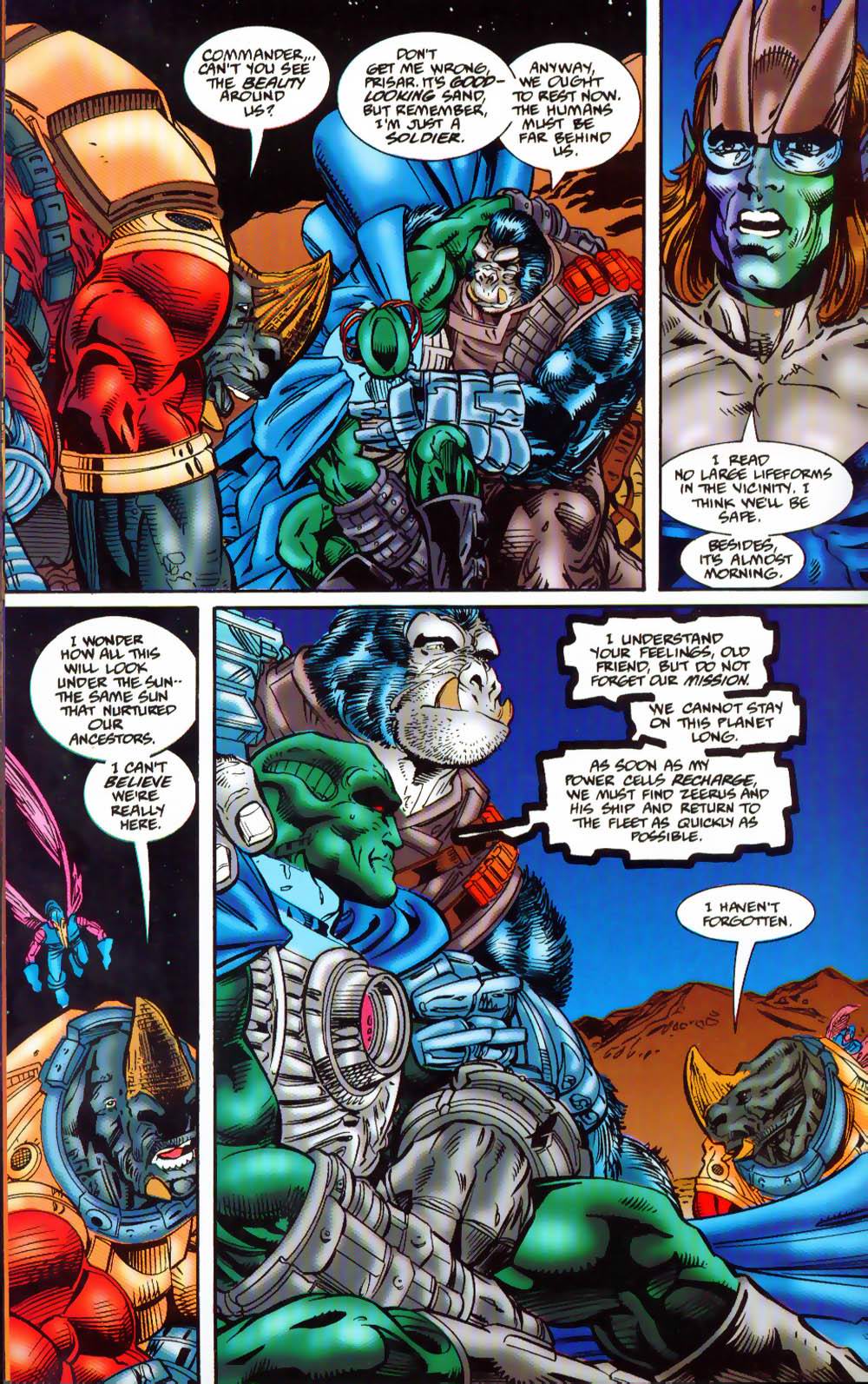 Read online Leonard Nimoy's Primortals (1995) comic -  Issue #10 - 19