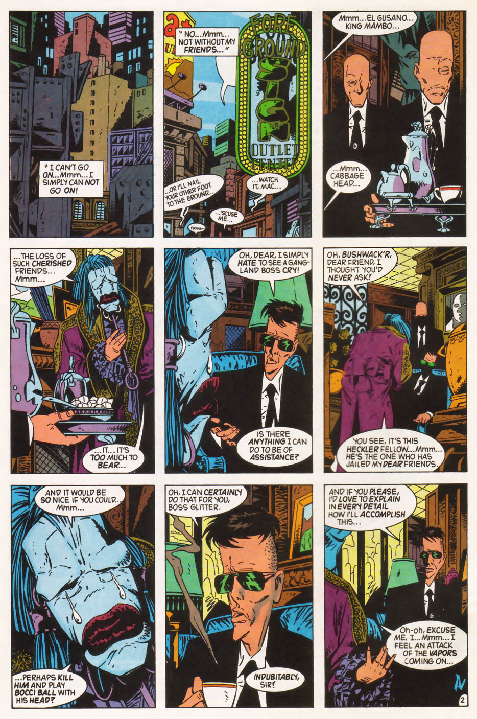 Read online Heckler comic -  Issue #4 - 3