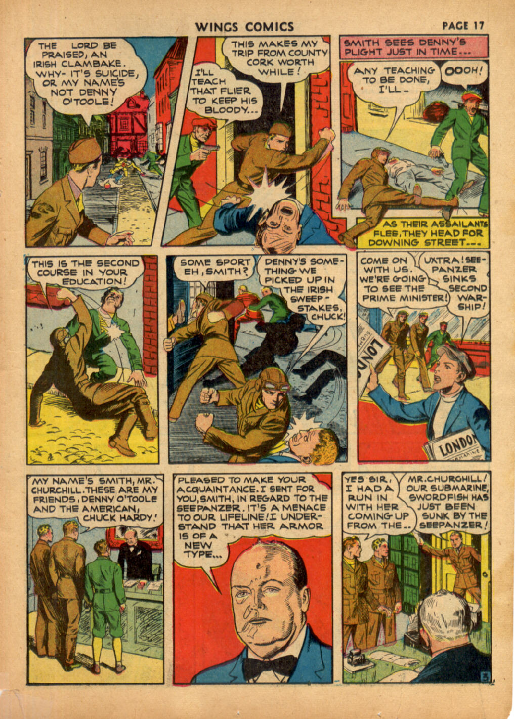 Read online Wings Comics comic -  Issue #16 - 19