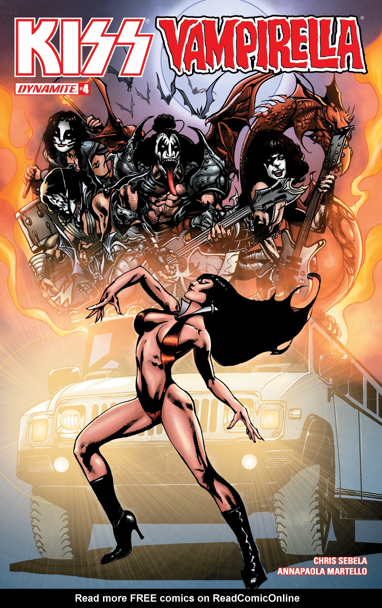 Read online Kiss/Vampirella comic -  Issue #4 - 3